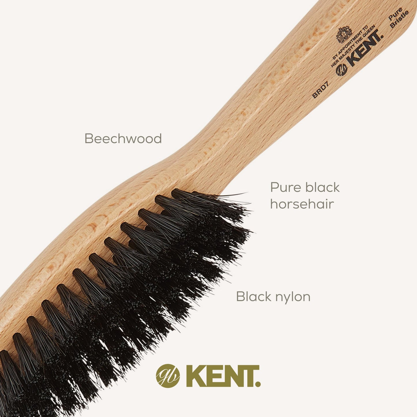 - Kent Brushes Mens Finest Beard Brush | Ideal for Conditioning and Smoothing Beards -