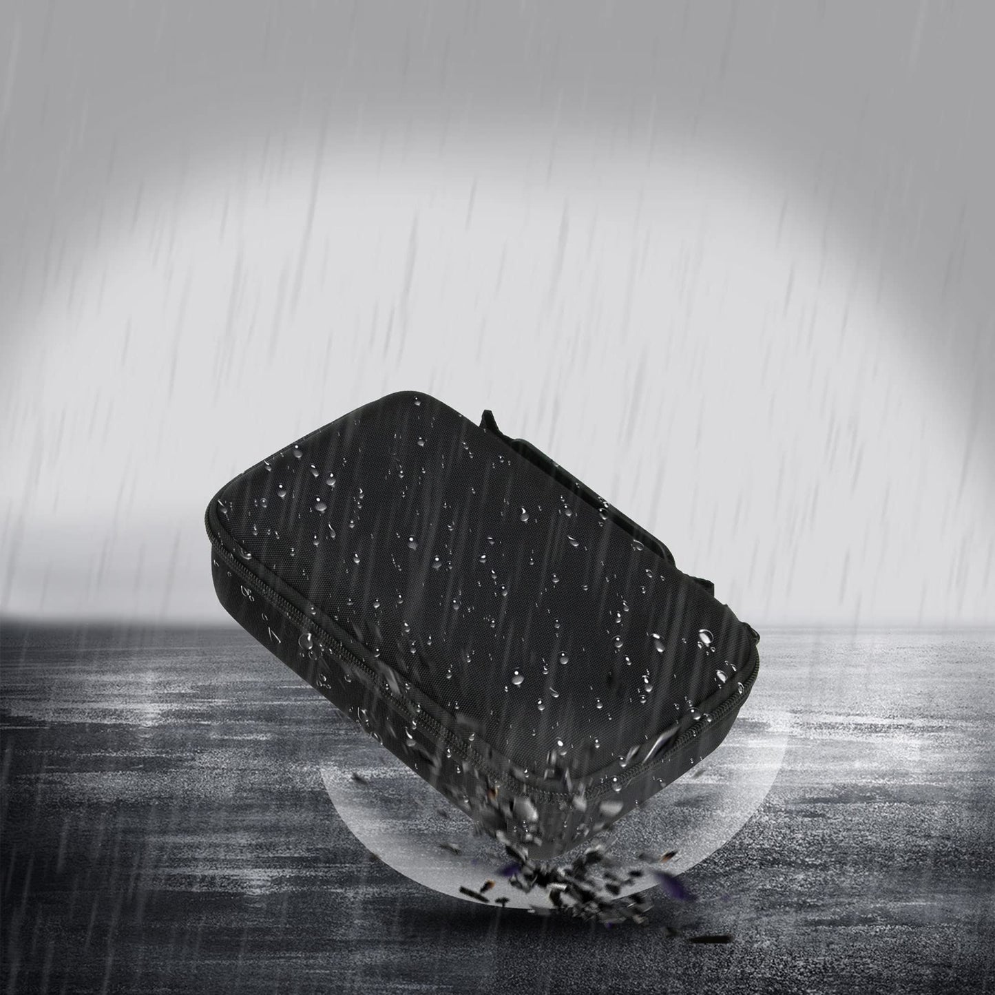 Aenllosi Hard Carrying Case for 6 Steel Tip Darts Set Soft Tip Darts, case only (Black)