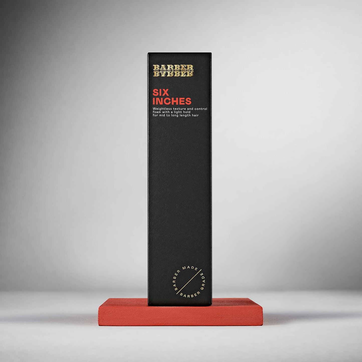 - Six Inches | Weightless Texture Foam | Medium Hold | Long Lasting -