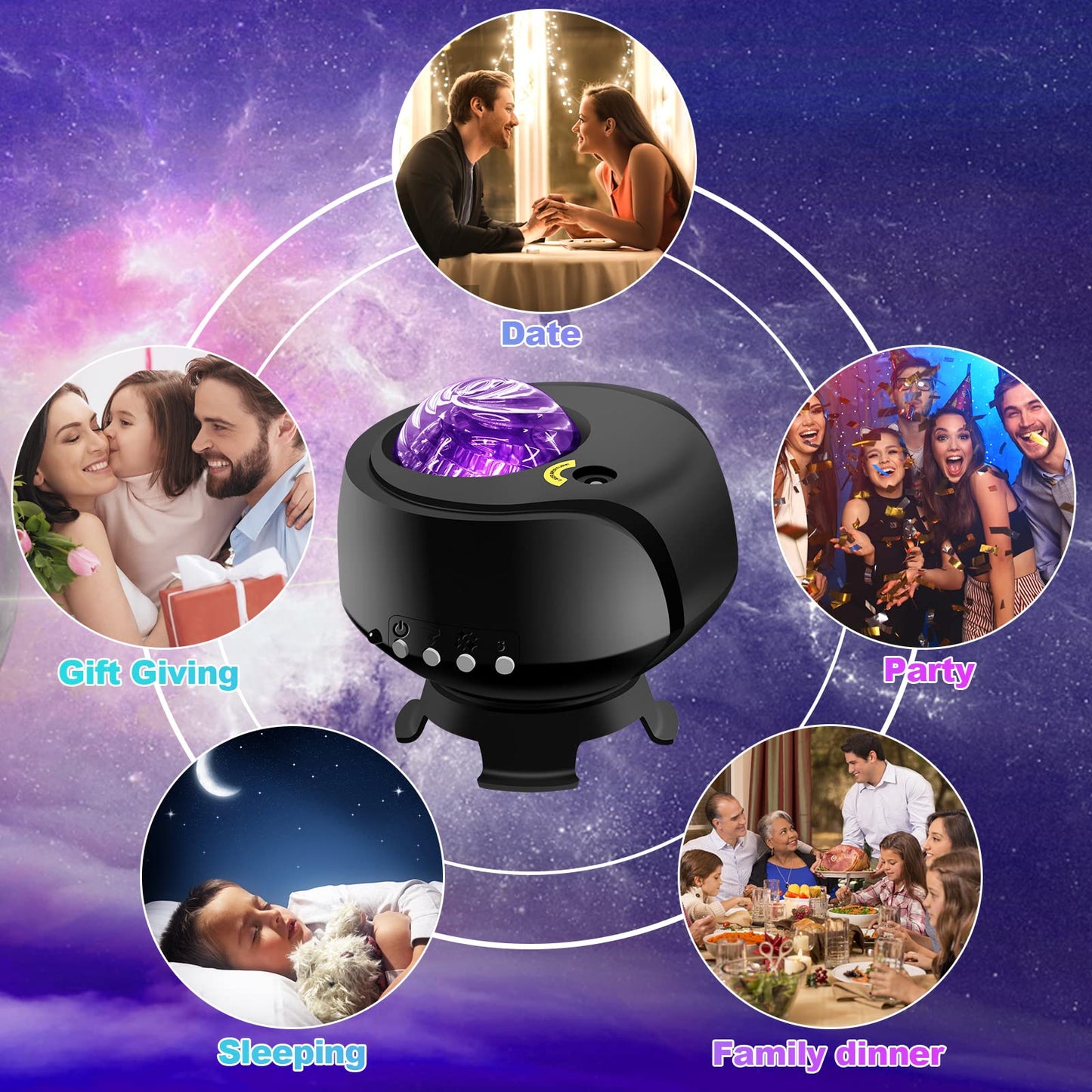 - FLITI The Largest Coverage Area Galaxy Lights Projector 2.0 | Star Projector -
