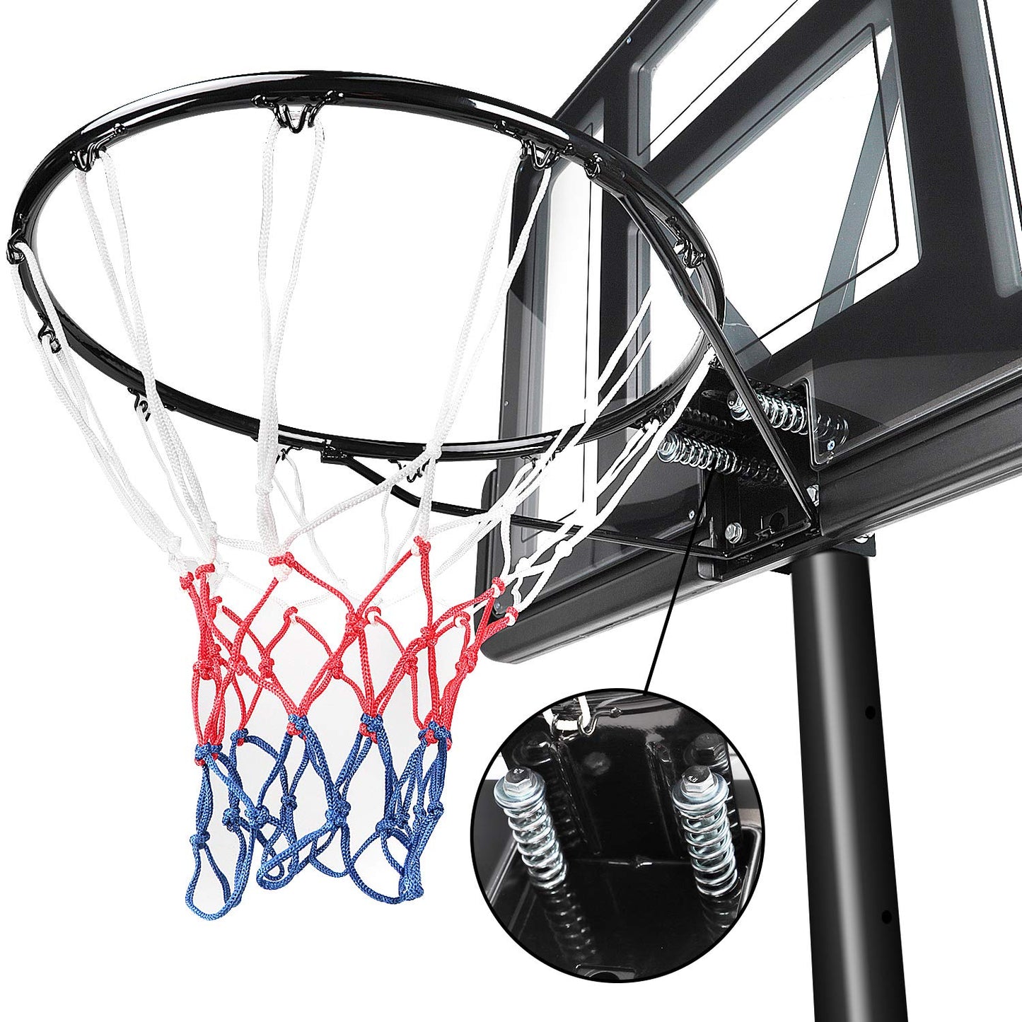 - Dripex Portable 10ft Basketball Net | Professional Outdoor Basketball Stand -