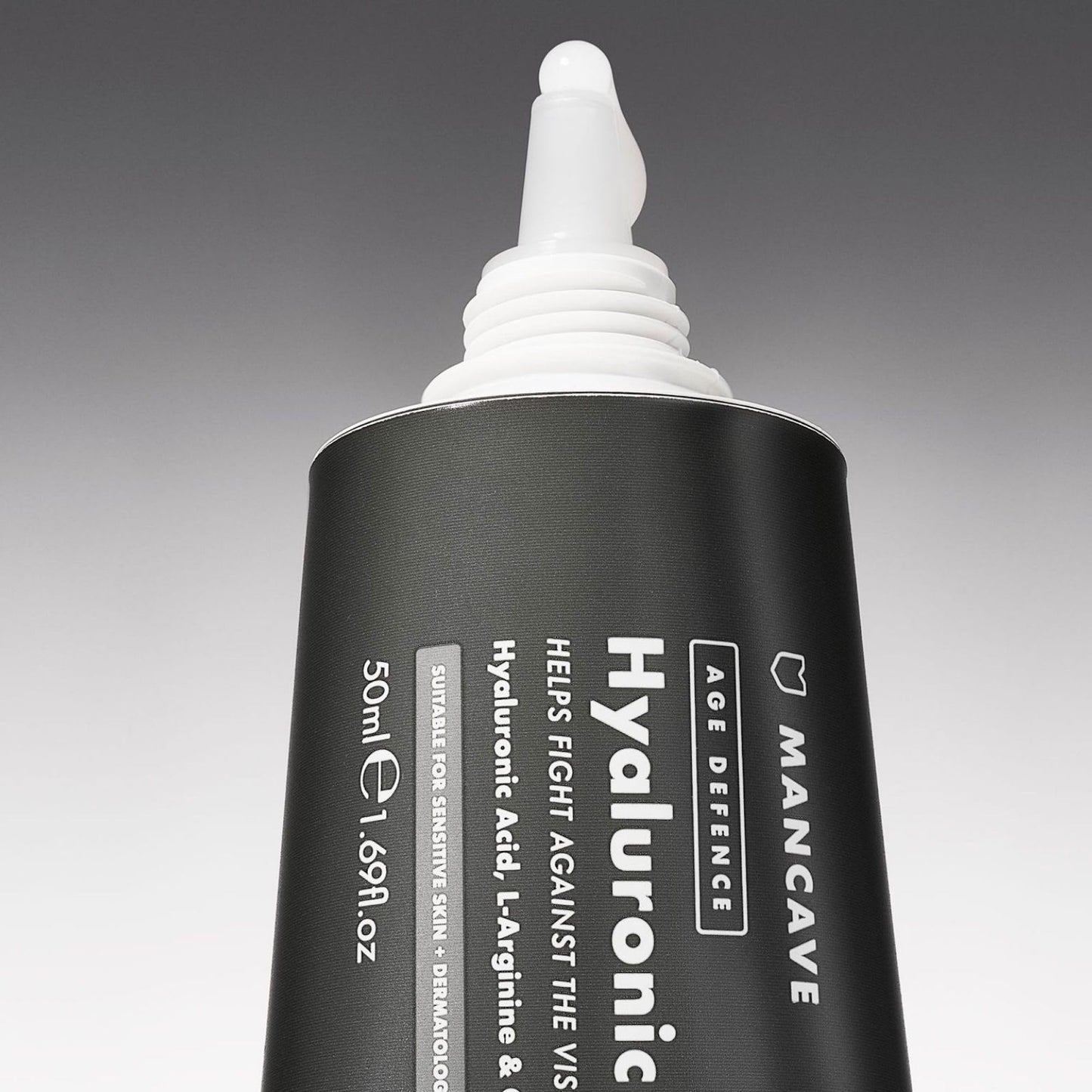 - ManCave Hyaluronic Acid and Caffeine Anti-Aging Face Serum | 50ml -