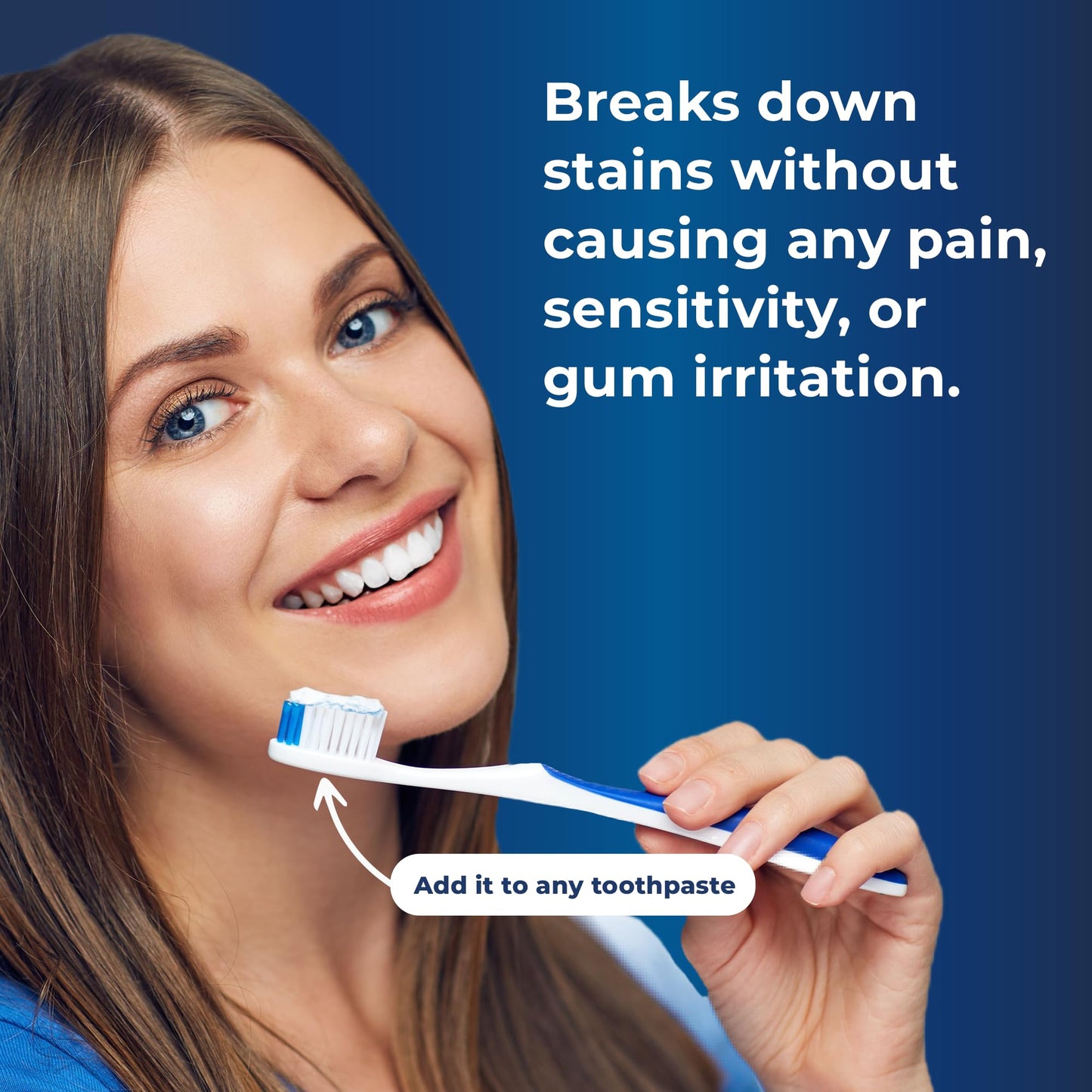 BetterWhite Teeth Whitening Powder - Dentist-Approved & Enamel-Safe | 6 Month Supply | Tea, Coffee, Wine & Smoking Stain Remover | Non-Sensitive Formula | Peroxide-Free | HAP, Baking Soda & Xylitol