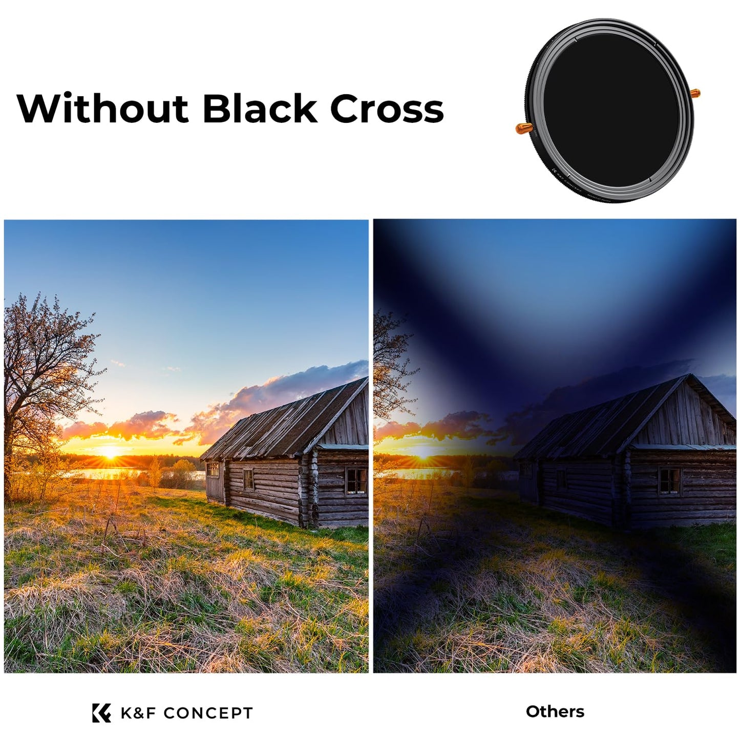 - K&F Concept 52mm Versatile ND2-32 & CPL Filter | Variable ND Polarizing | 24-layer Coating | Waterproof 5 stop ND Polarizer Optical Glass -