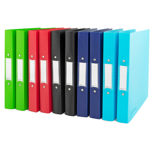 - Rapesco 1720 Germ-Savvy Antibacterial | A4 2-Ring PP Ring Binder | 35 mm Spine -
