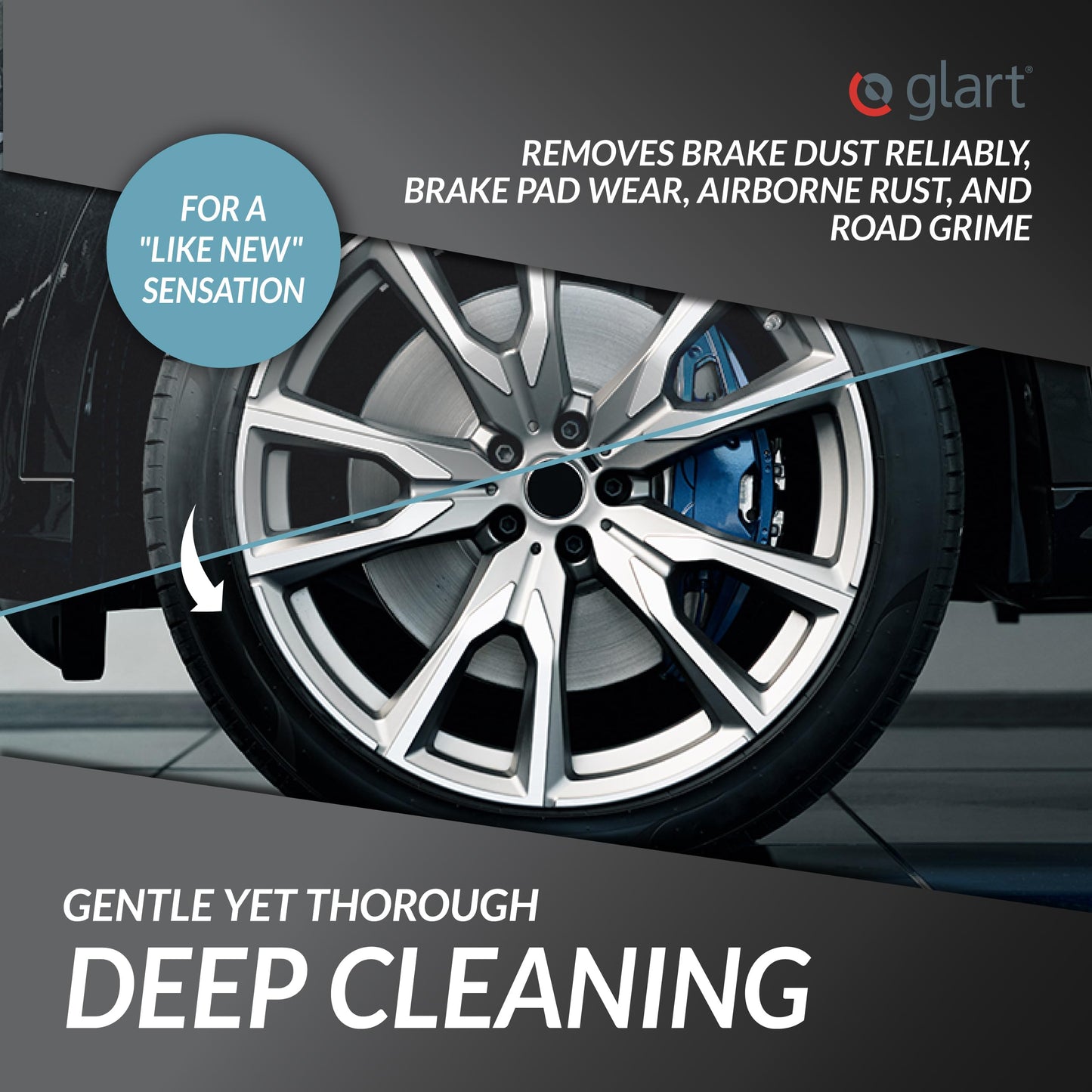 - Glart 451RK Car Tyre Shine | Tyre and Plastic Care, Rubber Care, Silky Matt -