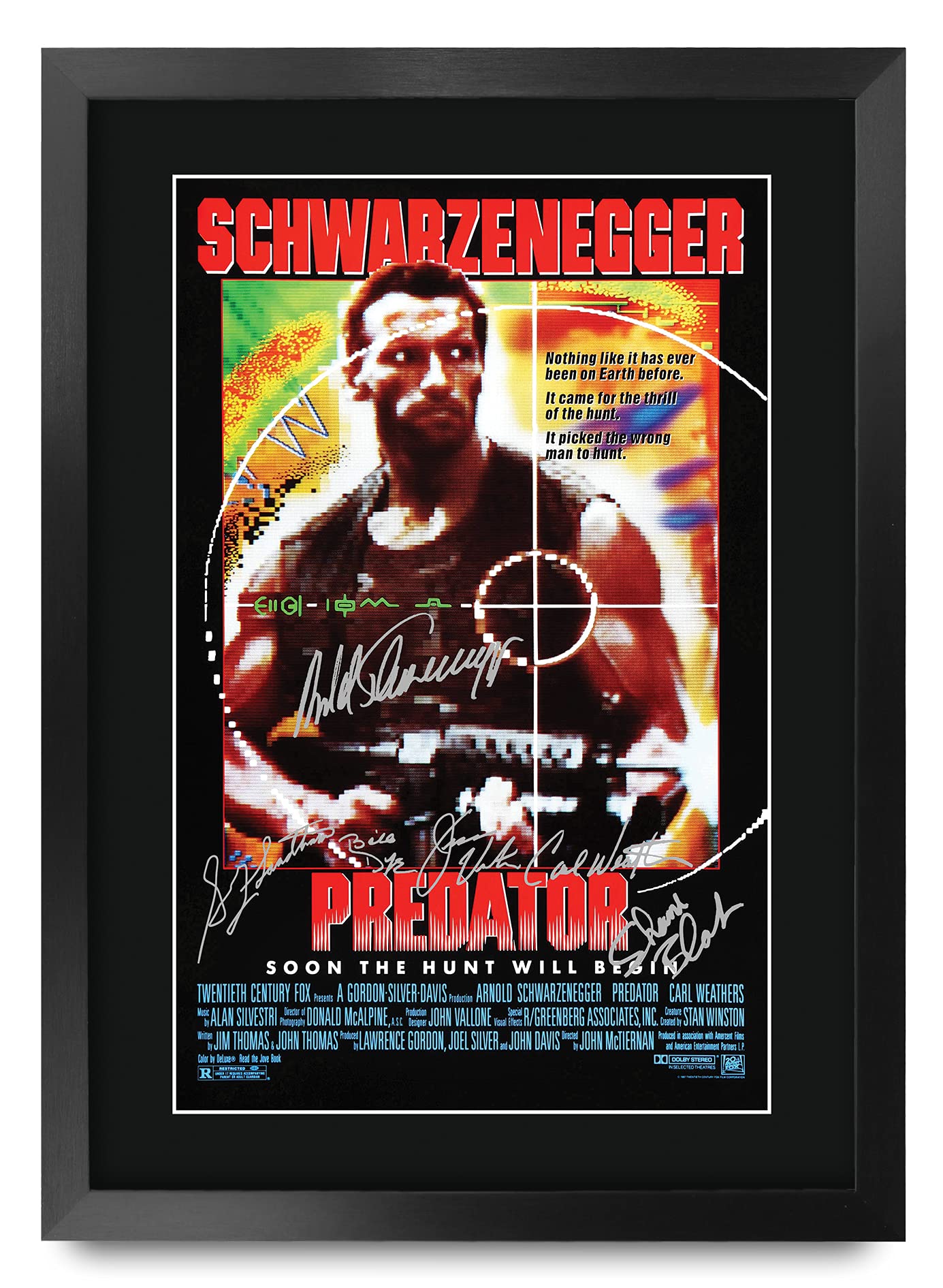 - HWC Trading Predator The Cast Arnold Schwarzenegger -
