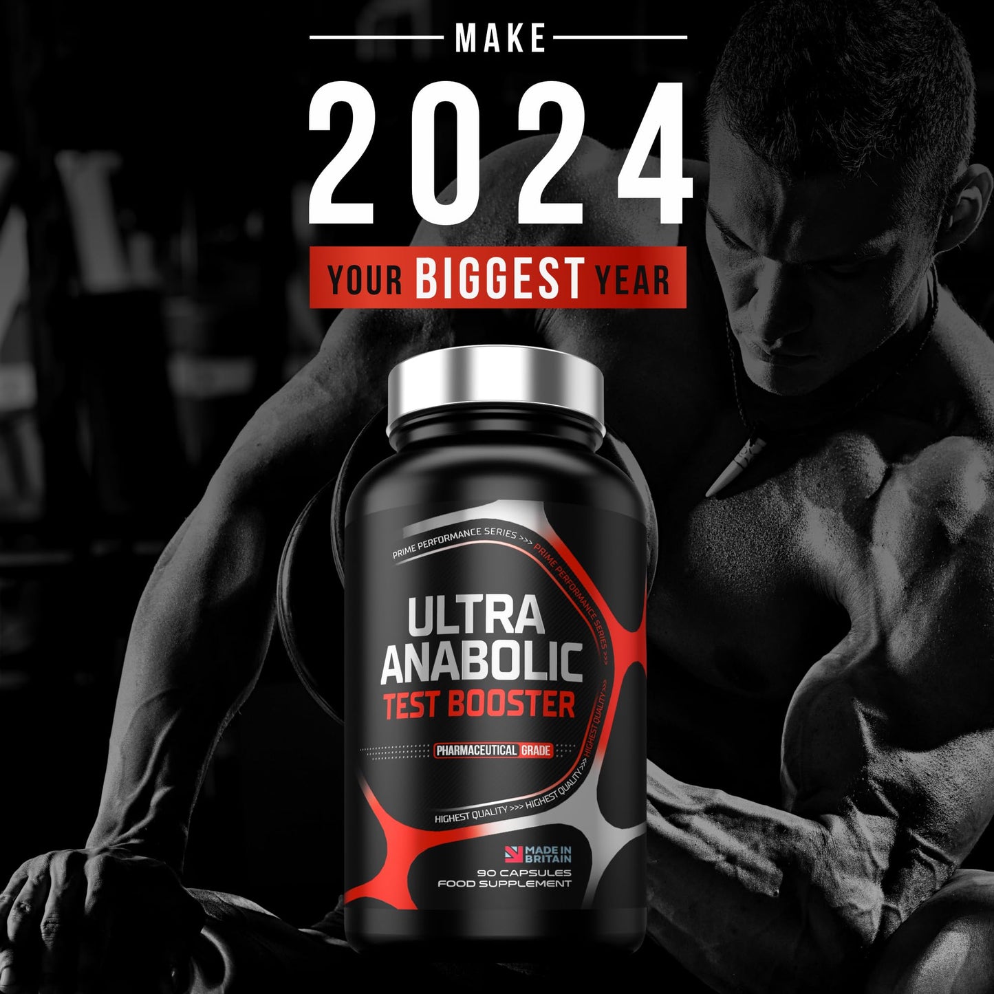 - Ultra Anabolic Testosterone Booster for Men -