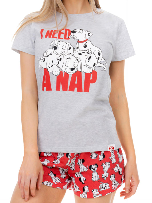 - Disney Pyjamas Womens | 101 Dalmatians Short Pjs for Women Sets | Women's Nightwear -
