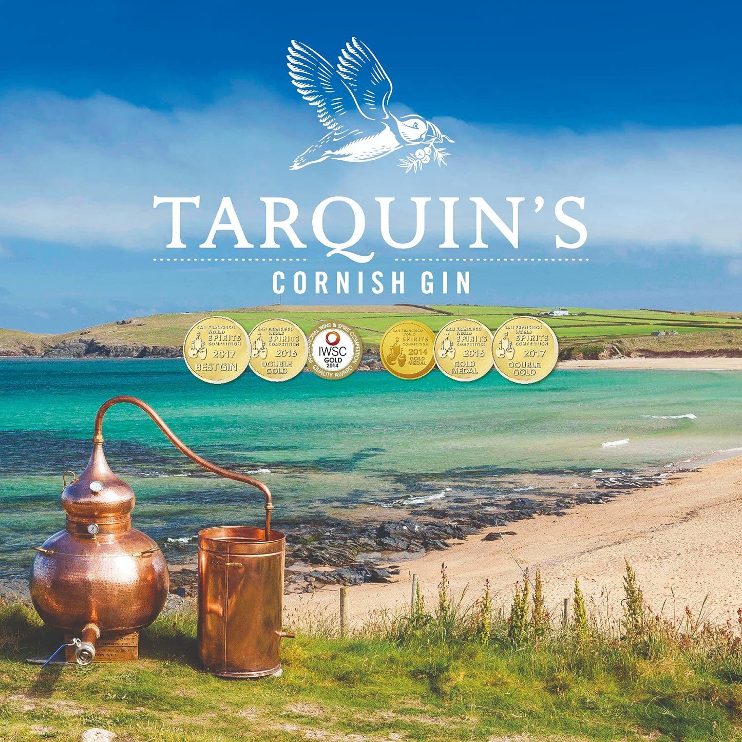 - Tarquin’s Cornish Dry Gin | Award-Winning | Fresh Juniper, Bright Citrus & Floral Notes -
