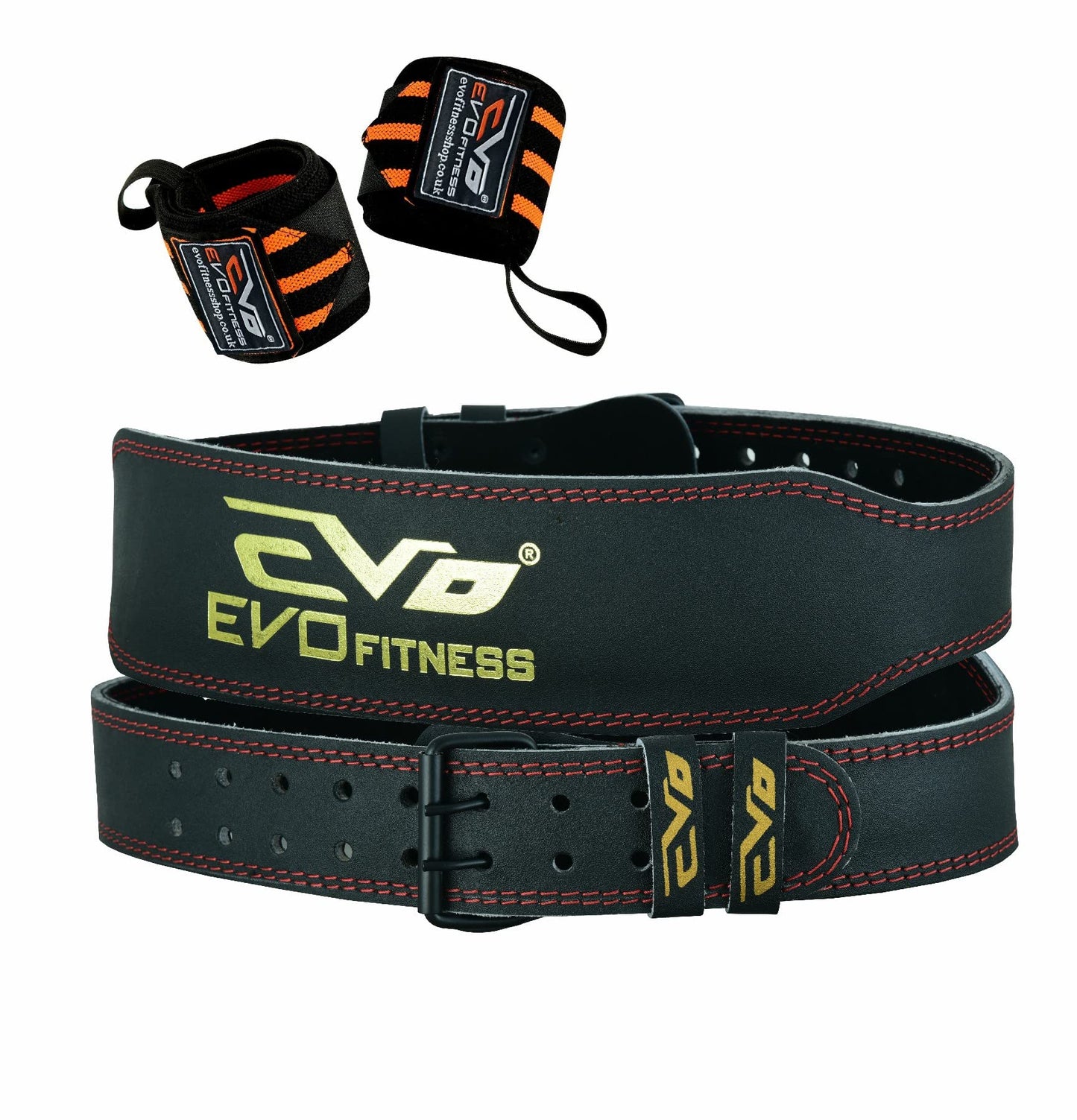 - EVO Fitness 4" Pure Leather Gym Belts -