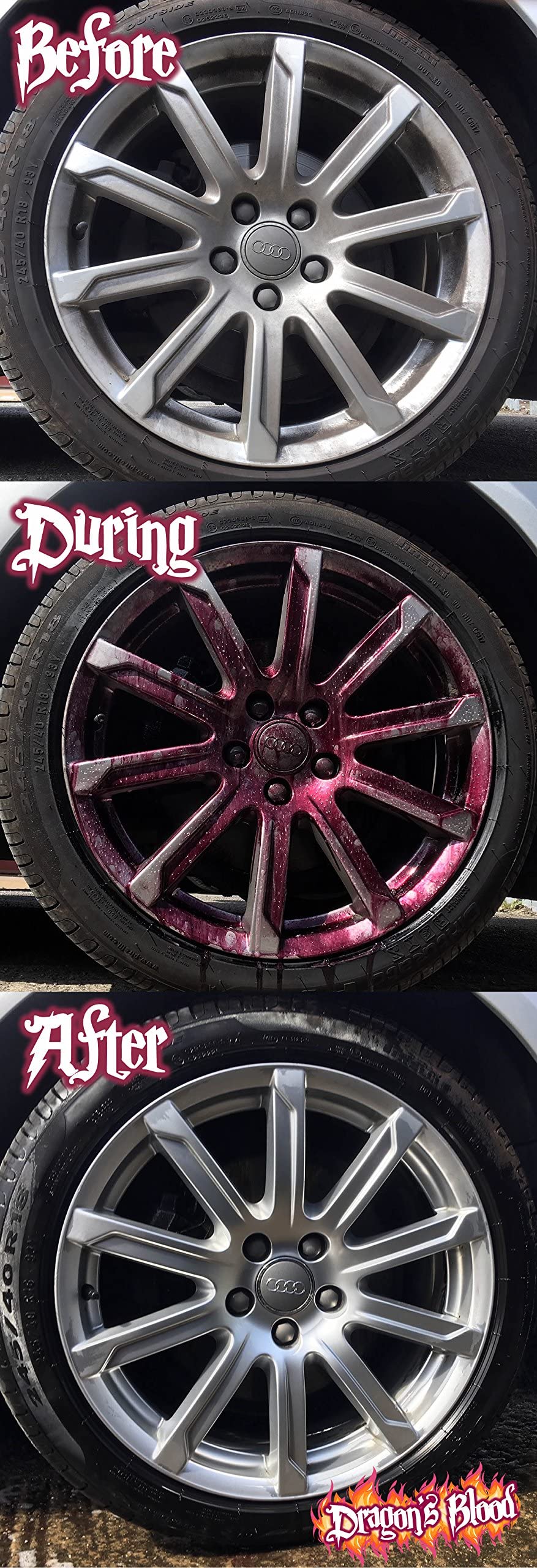 - Pro-Kleen Dragon's Blood Extreme Iron Contamination Fallout Remover -