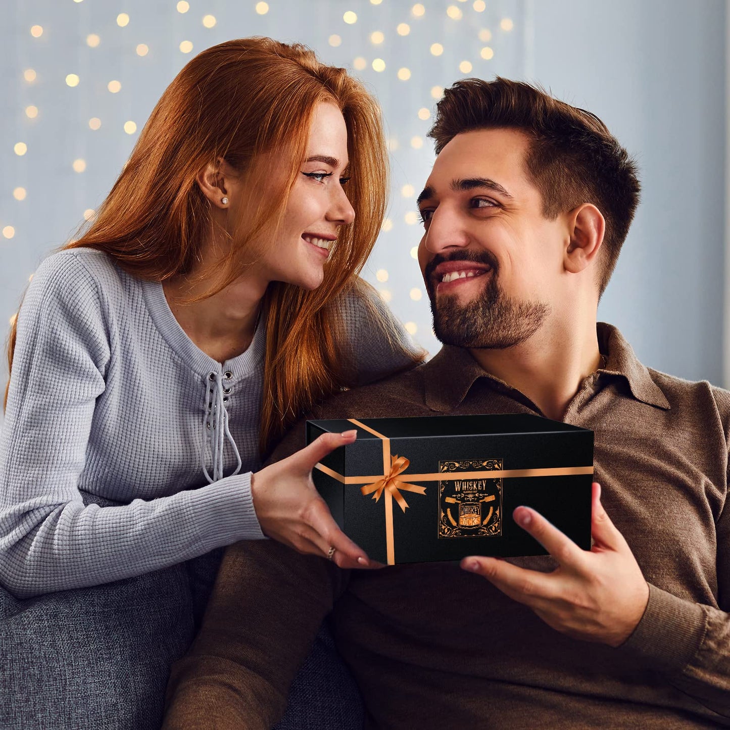 - KAQ Whiskey Glasses | 320ml Whisky Glasses | Set of 2 -