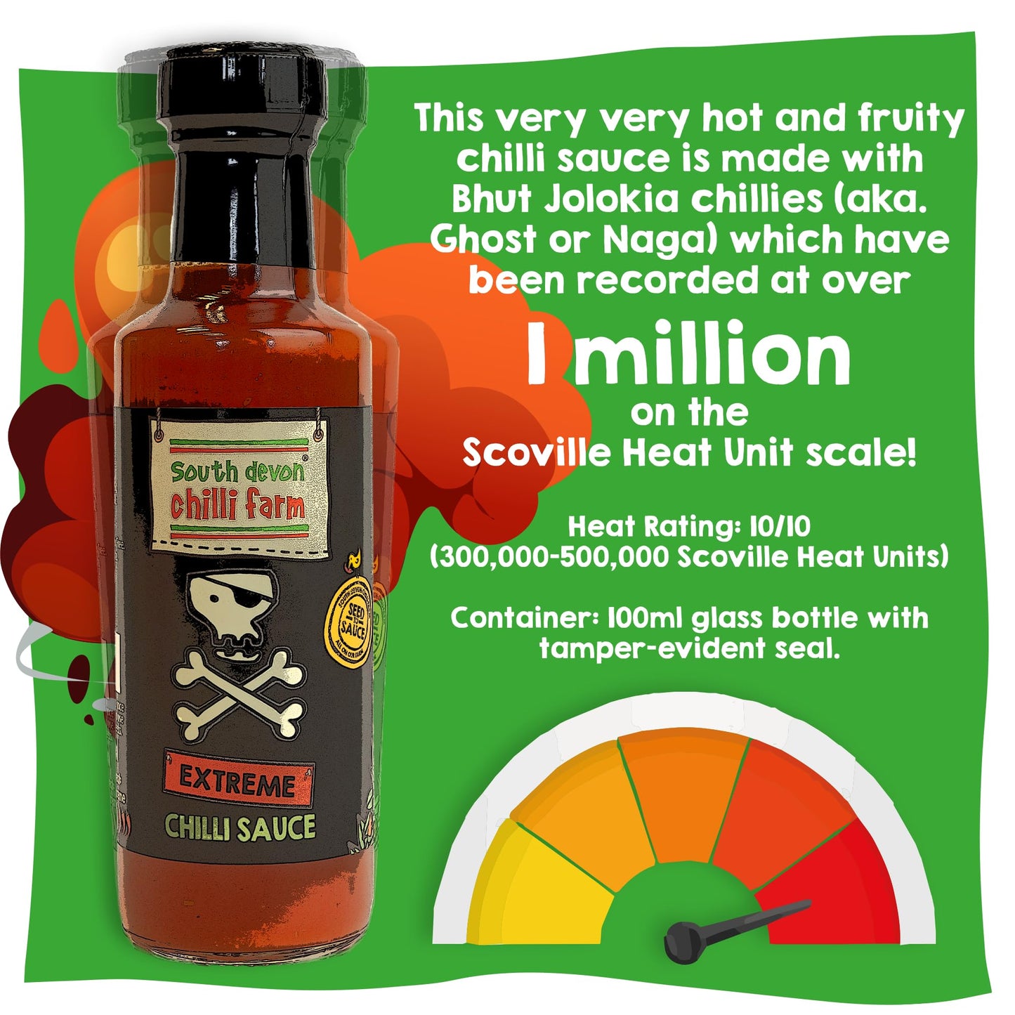 - South Devon Chilli Farm Extreme Chilli Sauce -