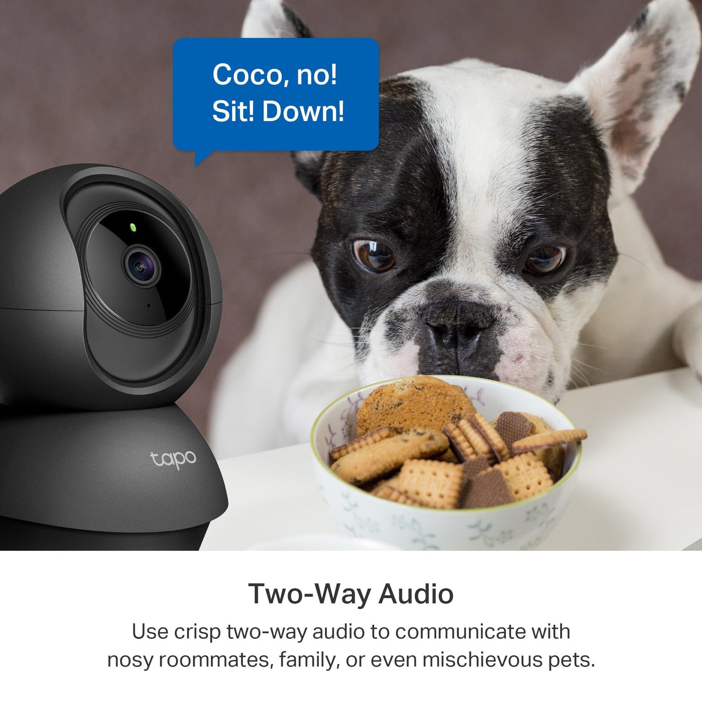 - Tapo Indoor Camera for Security | Wifi Camera | 2K | 360° Baby and Pet Monitor -