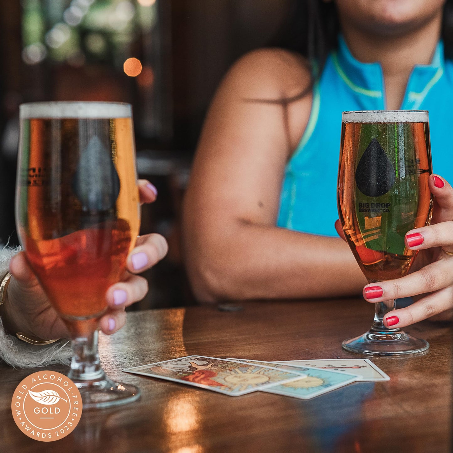 Big Drop Pine Trail Pale Ale - Naturally Brewed Alcohol Free Pale Ale with a Citrusy Bite - Vegetarian & Gluten Free (12 x 330ml Bottles)