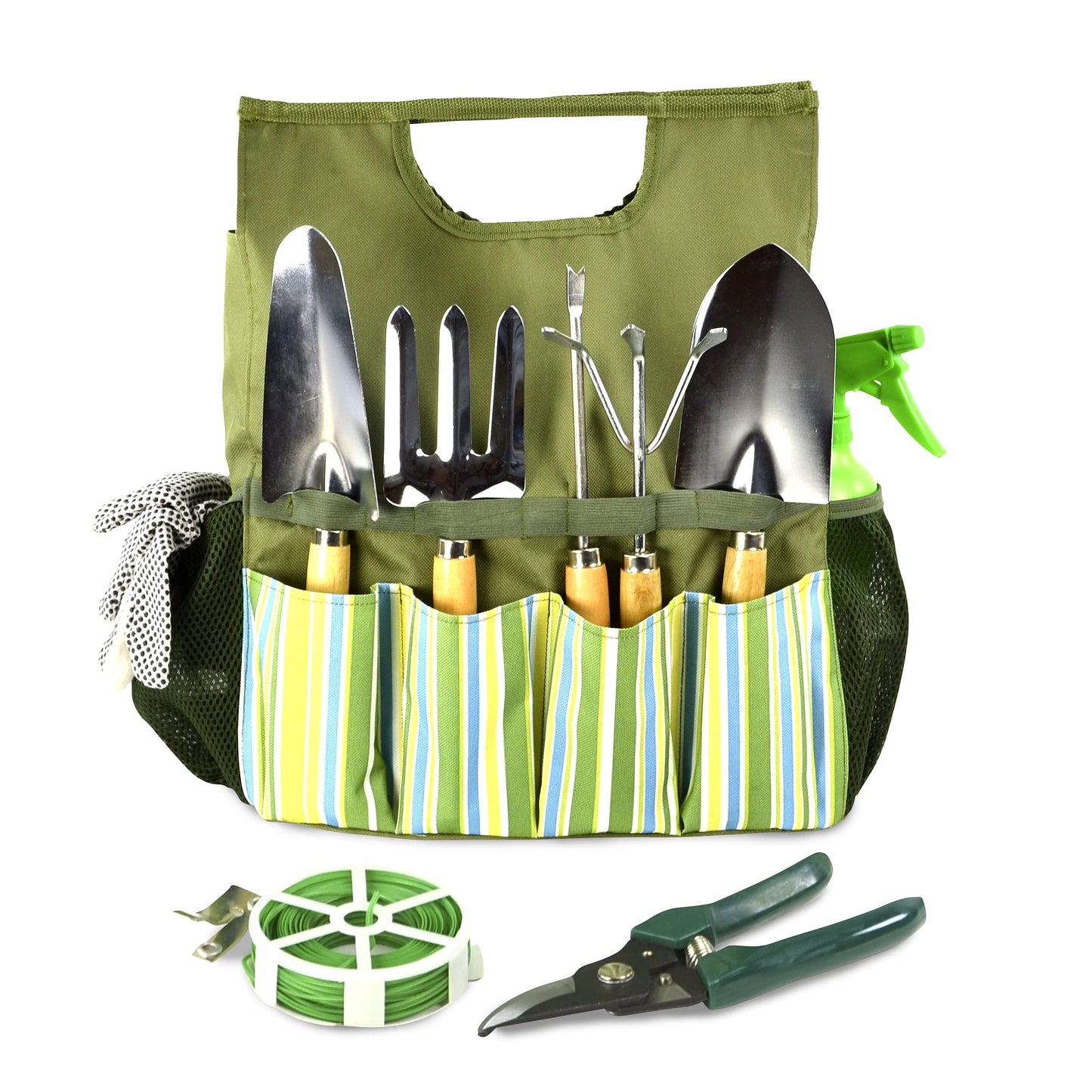 - Plant Theatre Essential Garden Tool Bag | Includes Tools for the Gardener -