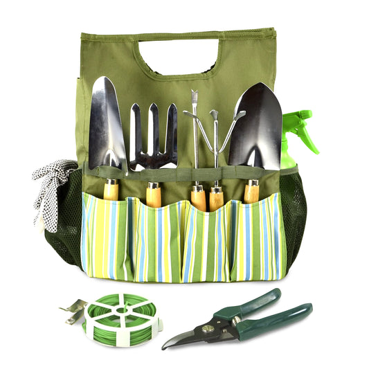 - Plant Theatre Essential Garden Tool Bag | Includes Tools for the Gardener -