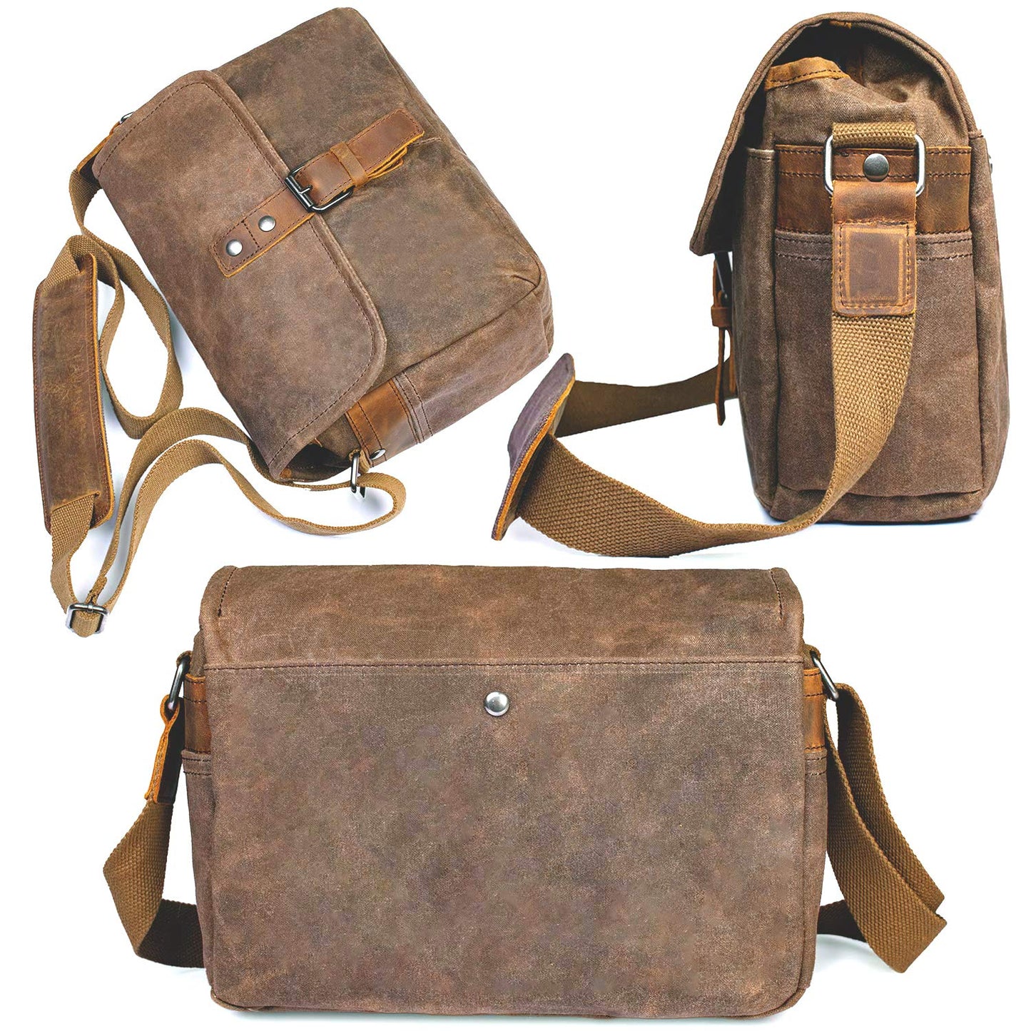 - ONEGenug SLR Camera Bag | Waterproof Wax Canvas Bag -
