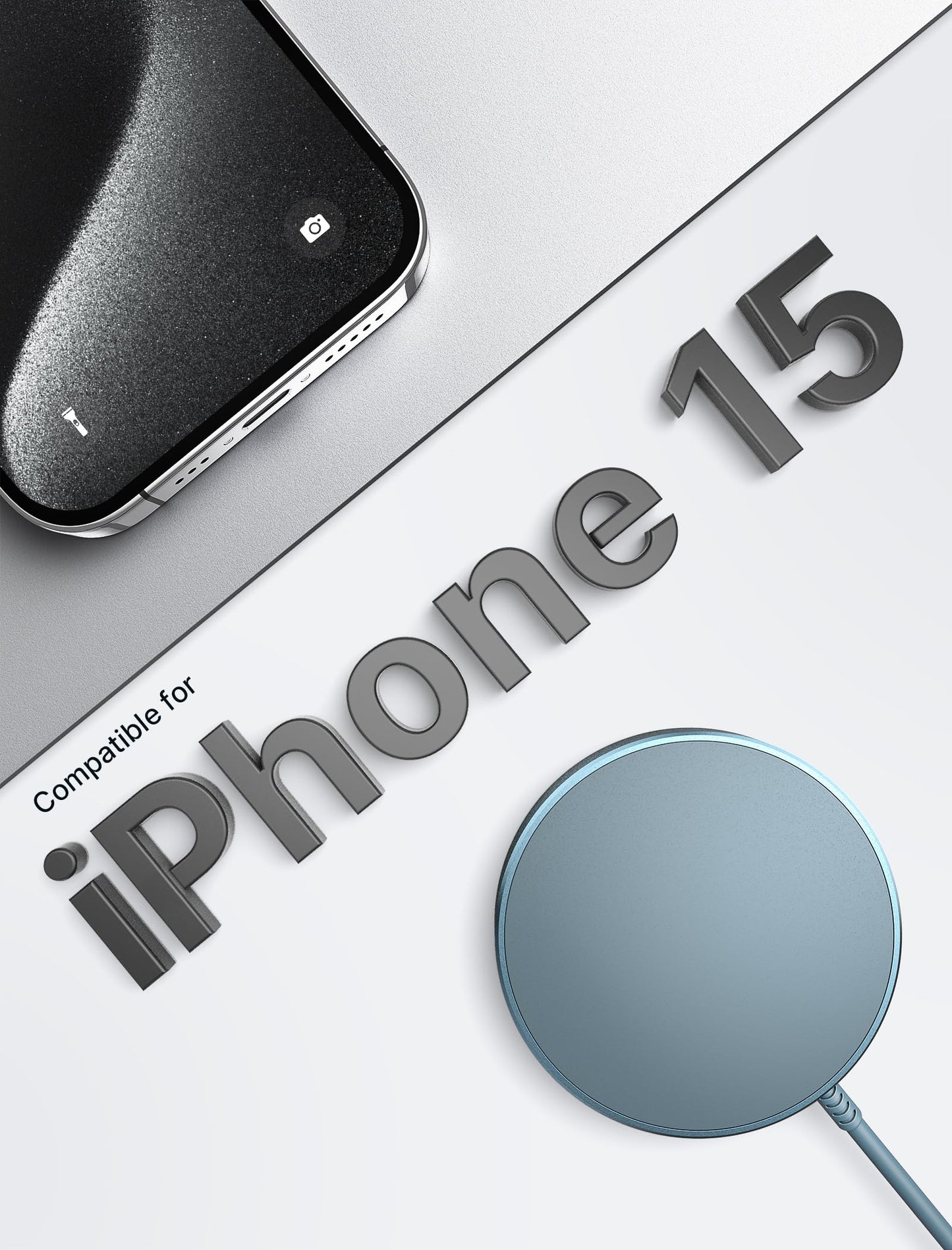 - JSAUX Mag-Safe Charger | 15W | Fast Wireless Magnetic Charger -