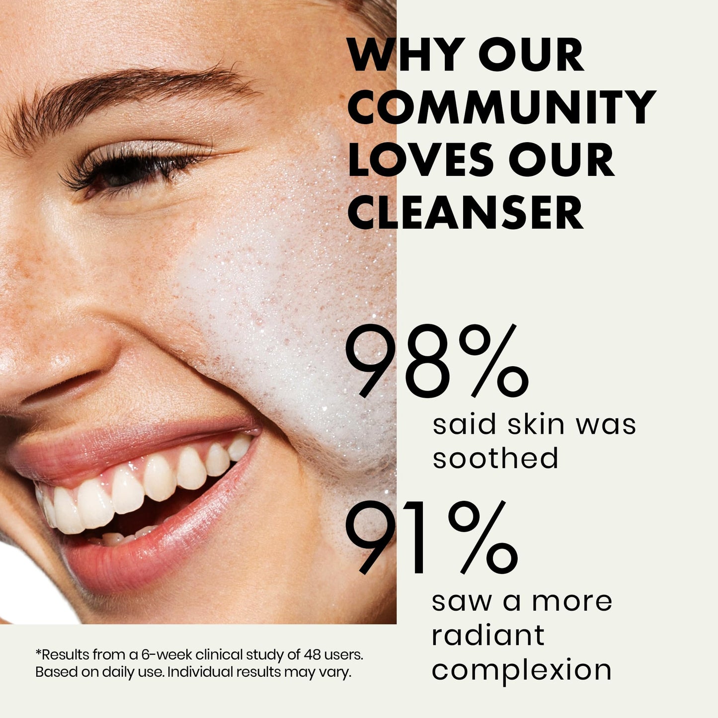 - Gentle Facial Cleanser | Green Tea Face Wash + Aloe Vera | Vitamin C & E | All Natural Face Wash -