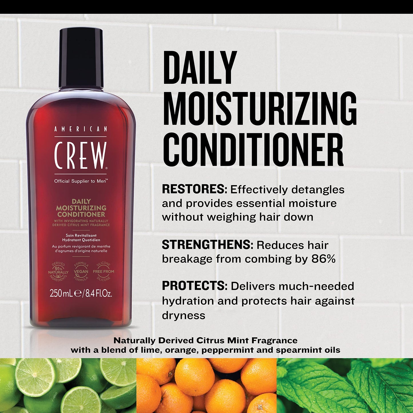 American Crew Daily Moisturizing Conditioner For Men 33.8 oz Conditioner