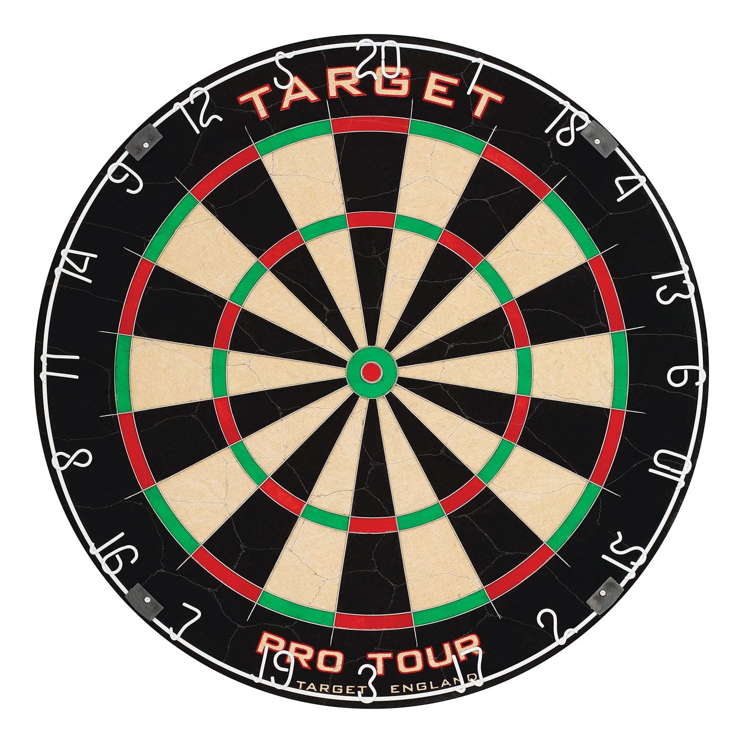 - Target Darts Pro Tour Dart Board | Self Recovering Sisal Bristle Dartboard with Rotational Score Ring -