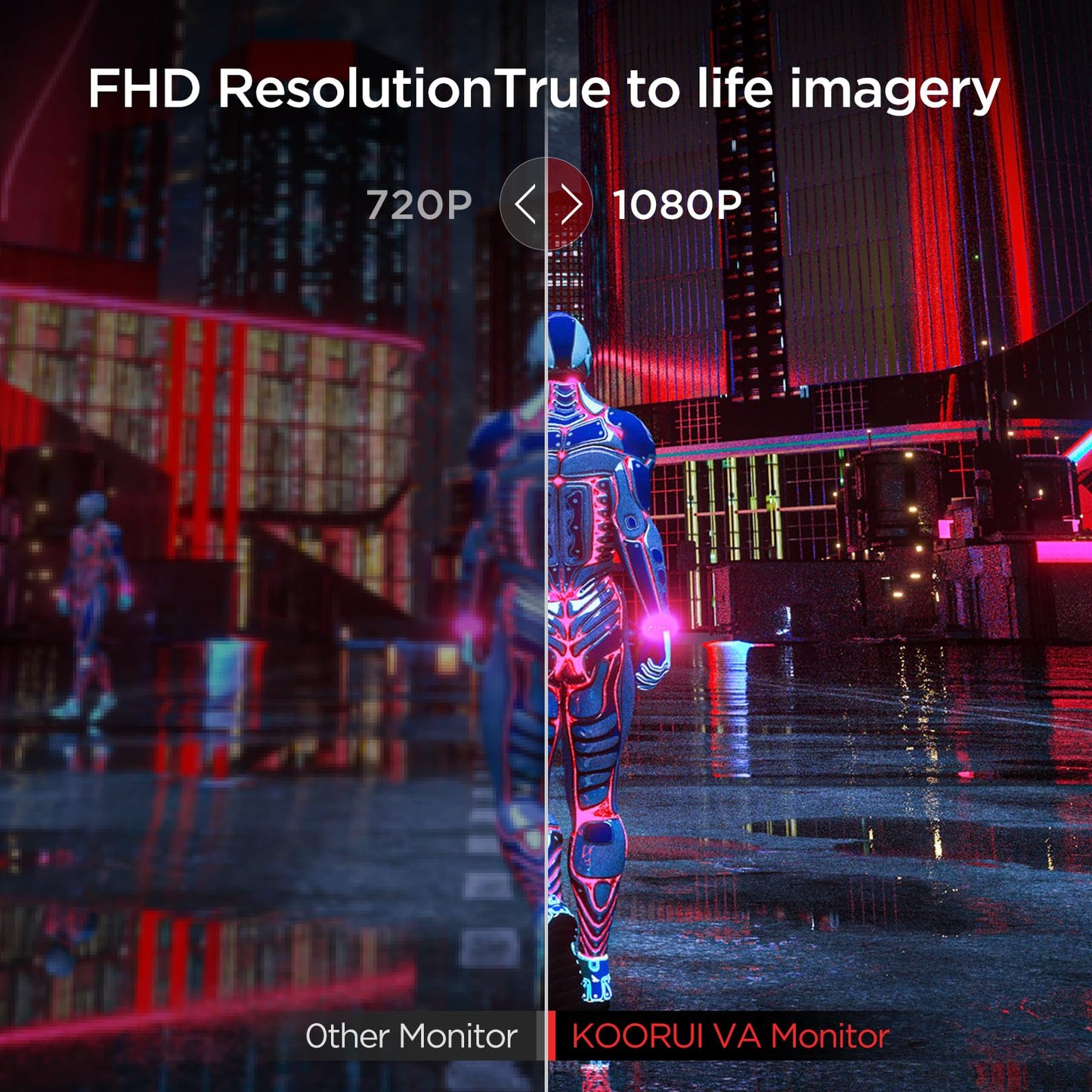 - KOORUI 22 Inch Business Computer Monitor | FHD 1080p 75hz Desktop Monitor | Ultra Thin | Eye Care Bezel HDMI VGA Ports LED Monitor -