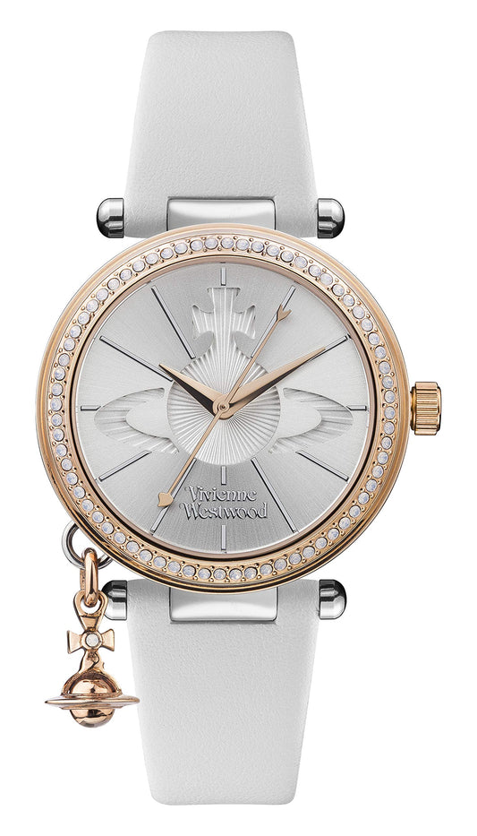 - Vivienne Westwood Orb Pastelle Ladies Quartz Watch with Silver Dial -