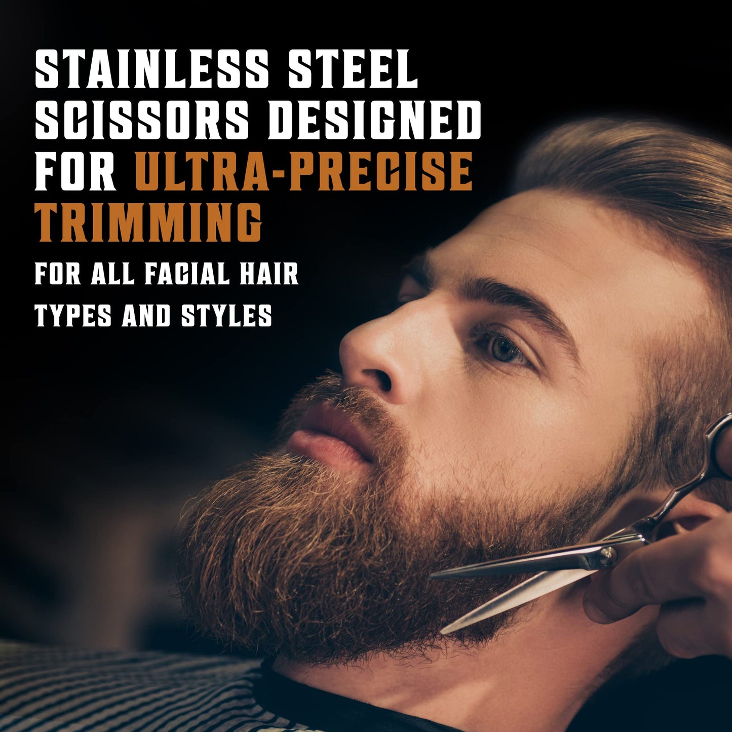 - Viking Revolution - Beard Brush For Men -