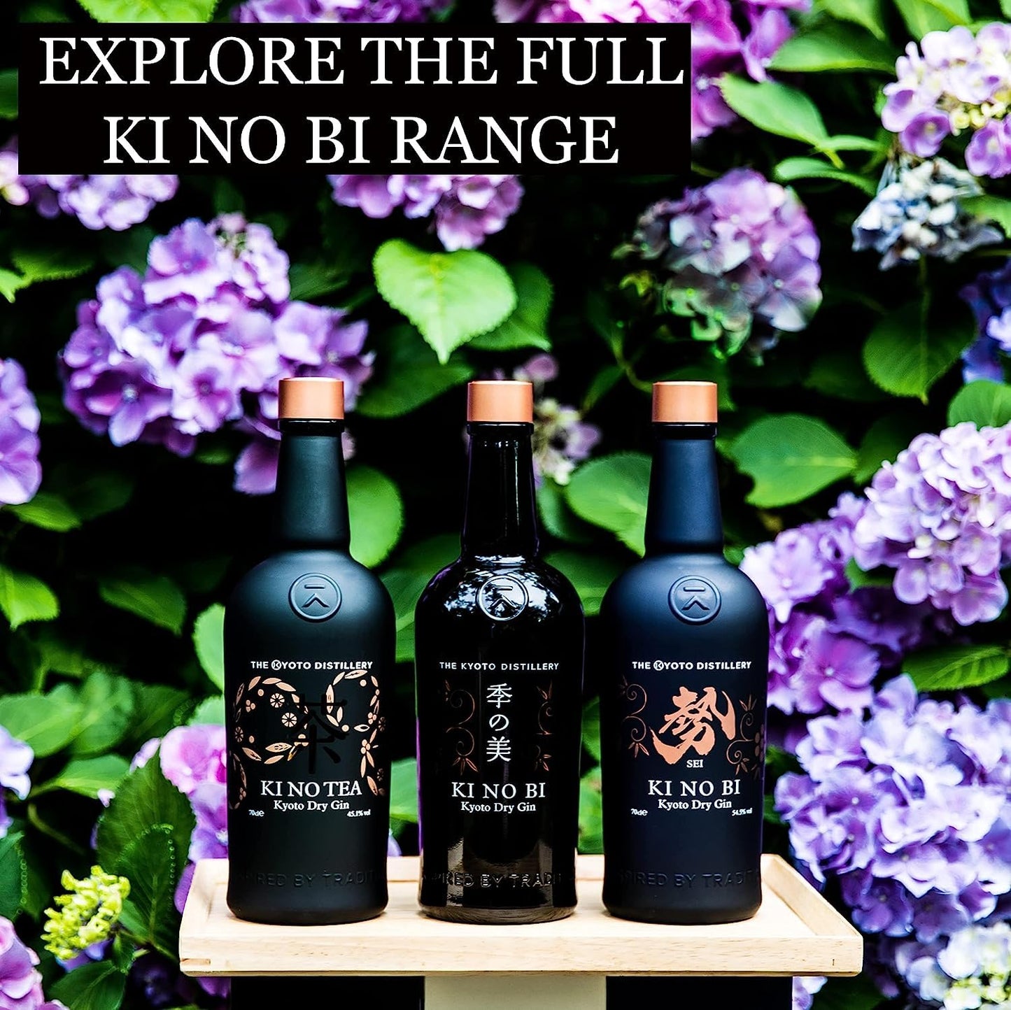 - KI NO BI Kyoto Dry Gin | 70 cl | Gift Box -