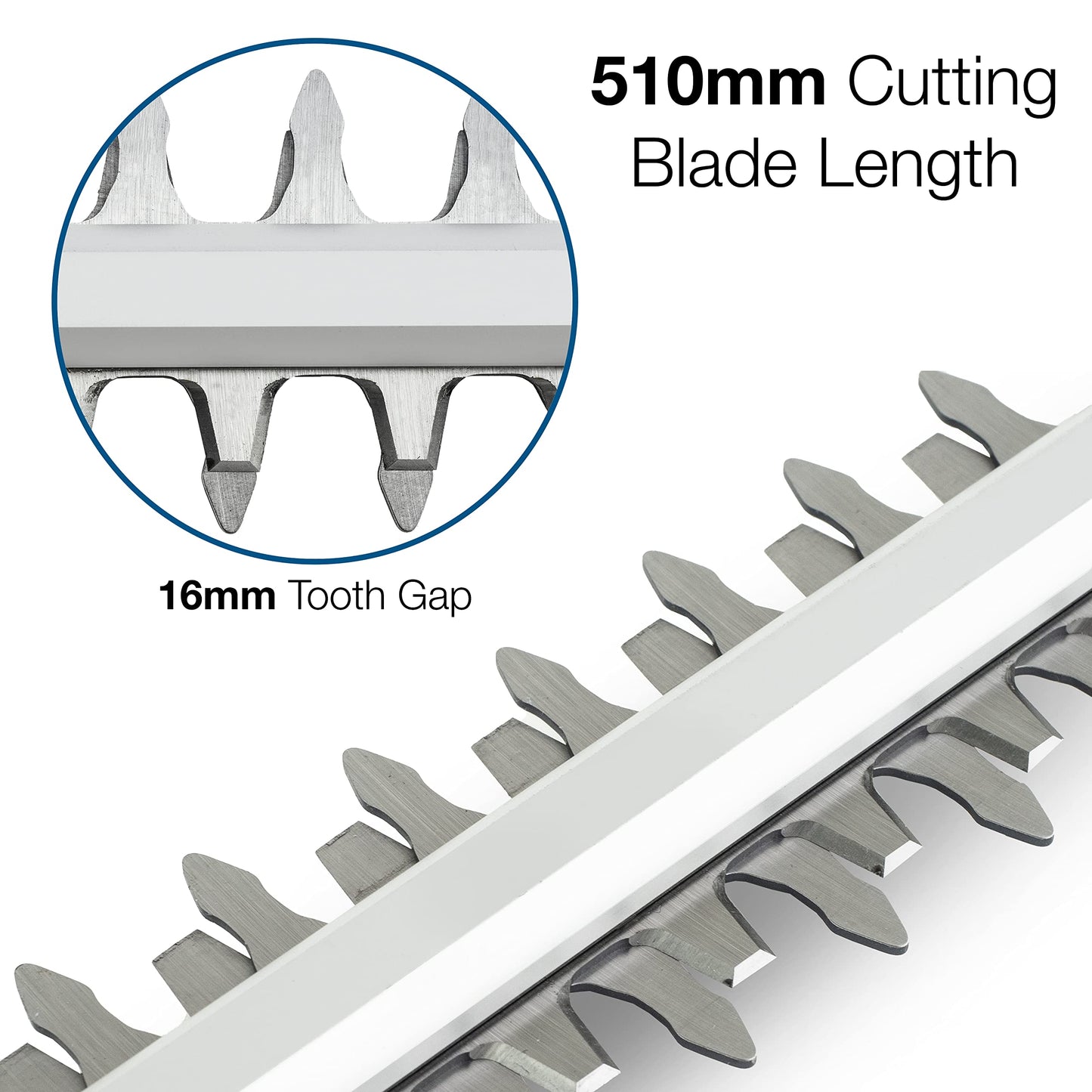 - Hyundai 20v Li-ion Cordless Hedge Trimmer/Hedge Cutter | Battery & Charger 510mm / 20” Cutting Blade | Lightweight Design | Low Maintenance -