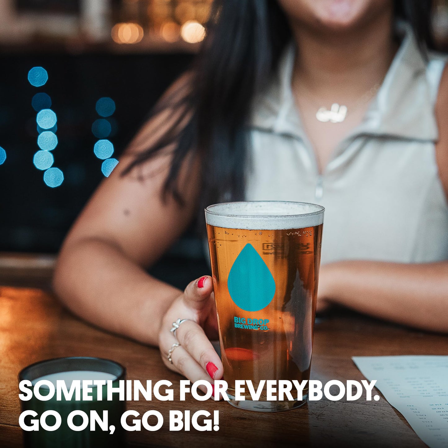 Big Drop Pine Trail Pale Ale - Naturally Brewed Alcohol Free Pale Ale with a Citrusy Bite - Vegetarian & Gluten Free (12 x 330ml Bottles)