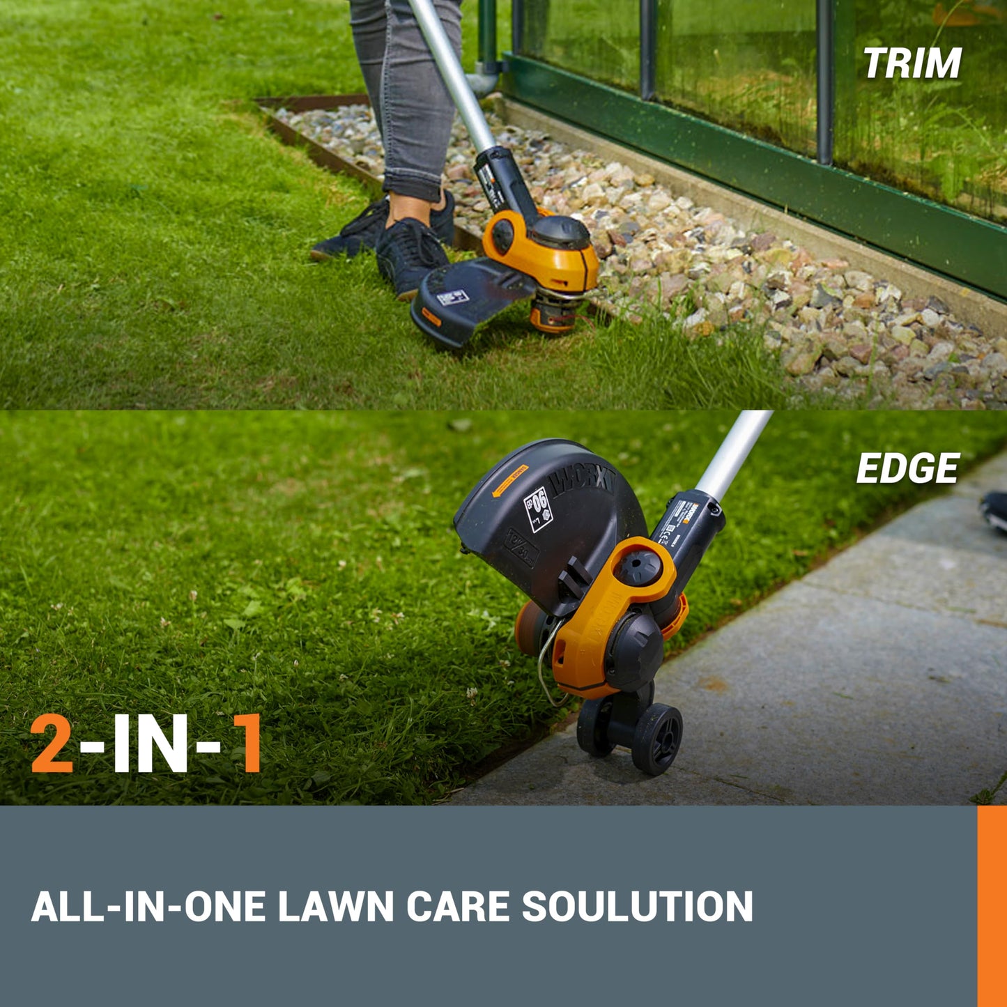 - WORX WG163E 18V Cordless Grass Trimmer