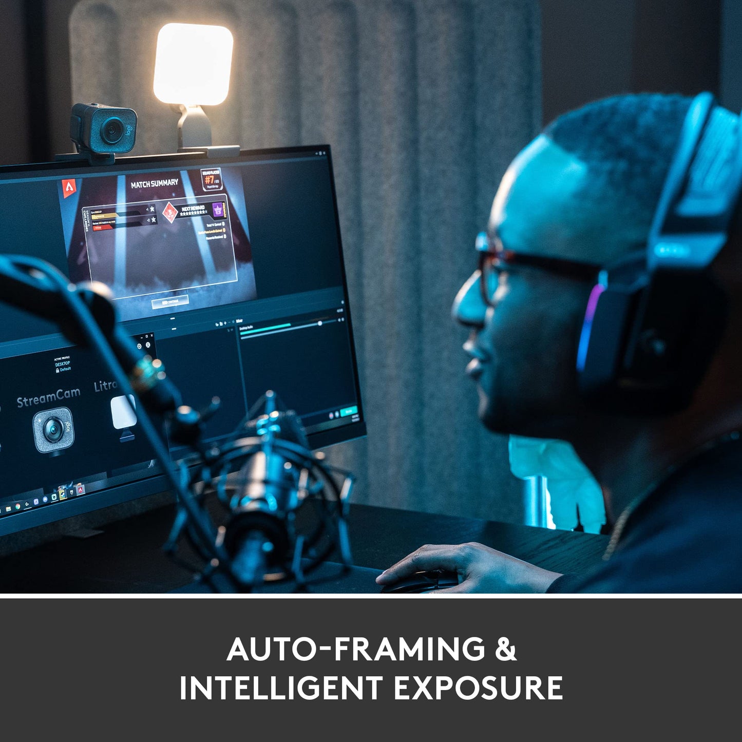 - Logitech StreamCam | Live Streaming Webcam | Youtube and Twitch | Full 1080p HD 60fps | USB-C Connection -