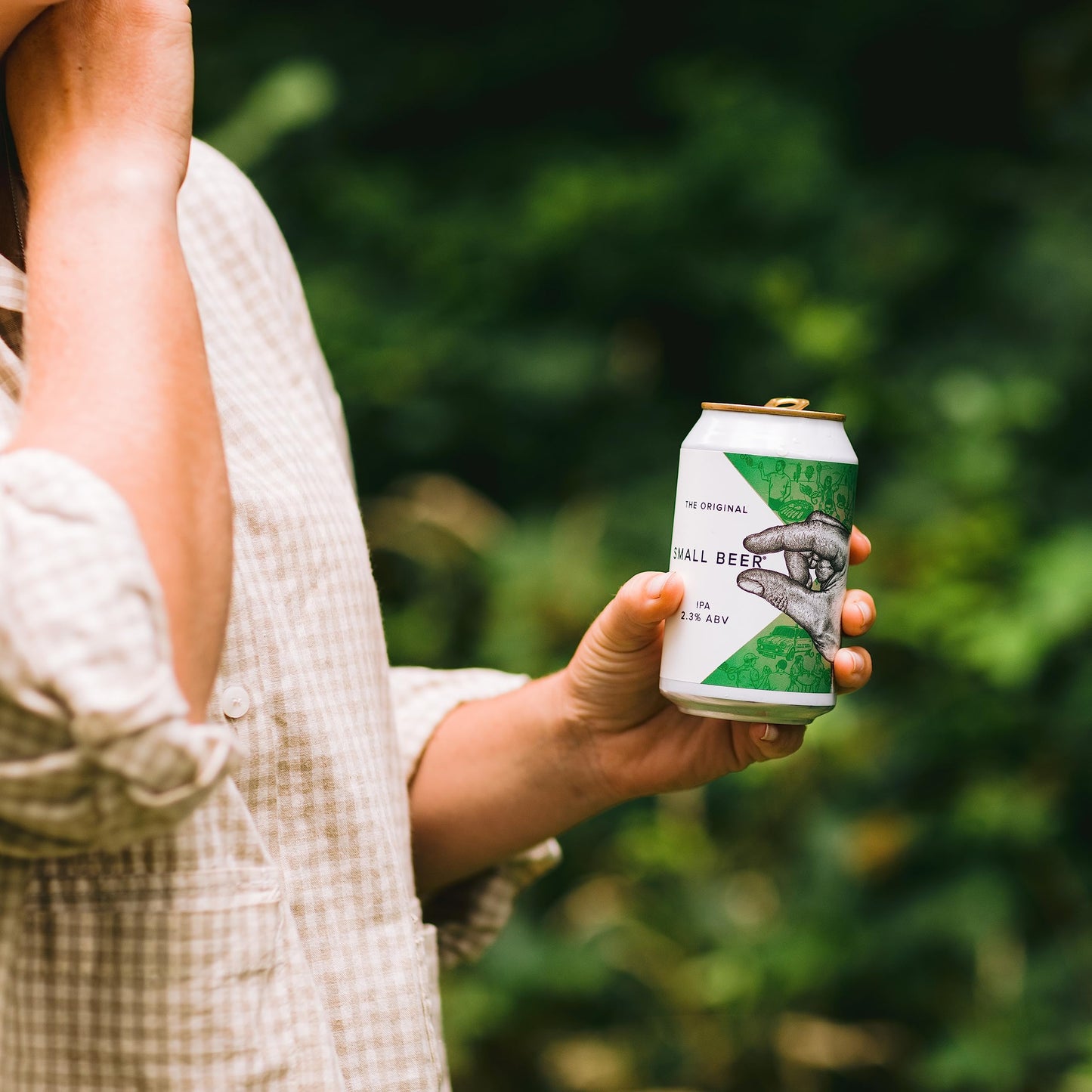 - Small Beer Organic IPA | (2.3% ABV) 6x330ml Cans | Gluten Free Craft Beer -