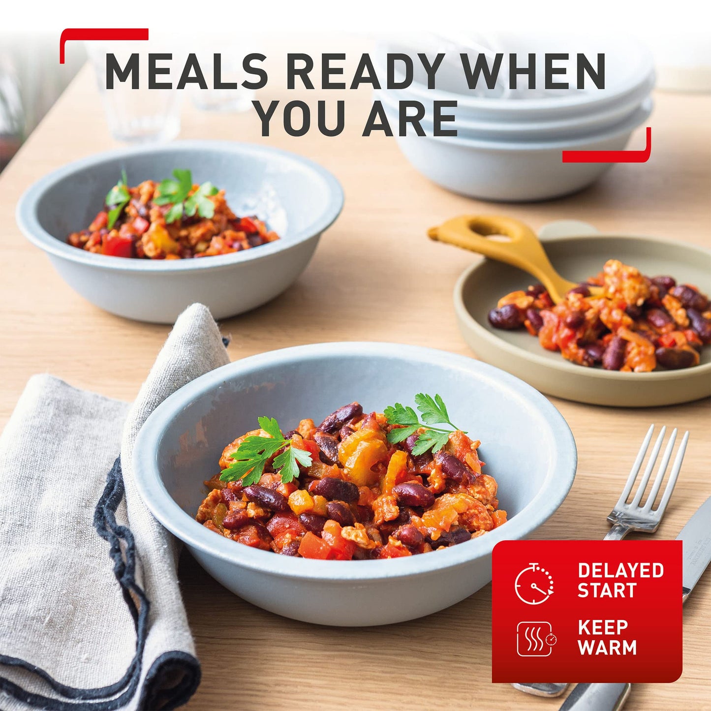 - Tefal | Turbo Cuisine Electric Pressure Cooker | 10 Programmes inc. stew, steam, bake | slow cooker | Rice cooker | 4.8L | 1000 W -