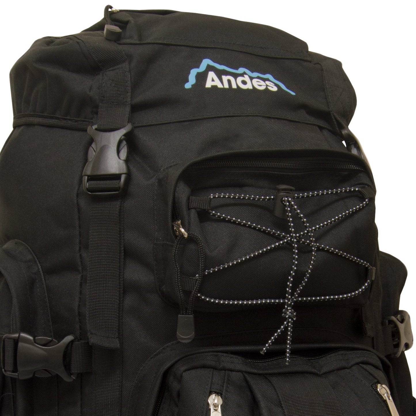 Andes Black Ramada 120L Extra Large Hiking Camping Backpack/Rucksack Luggage Bag