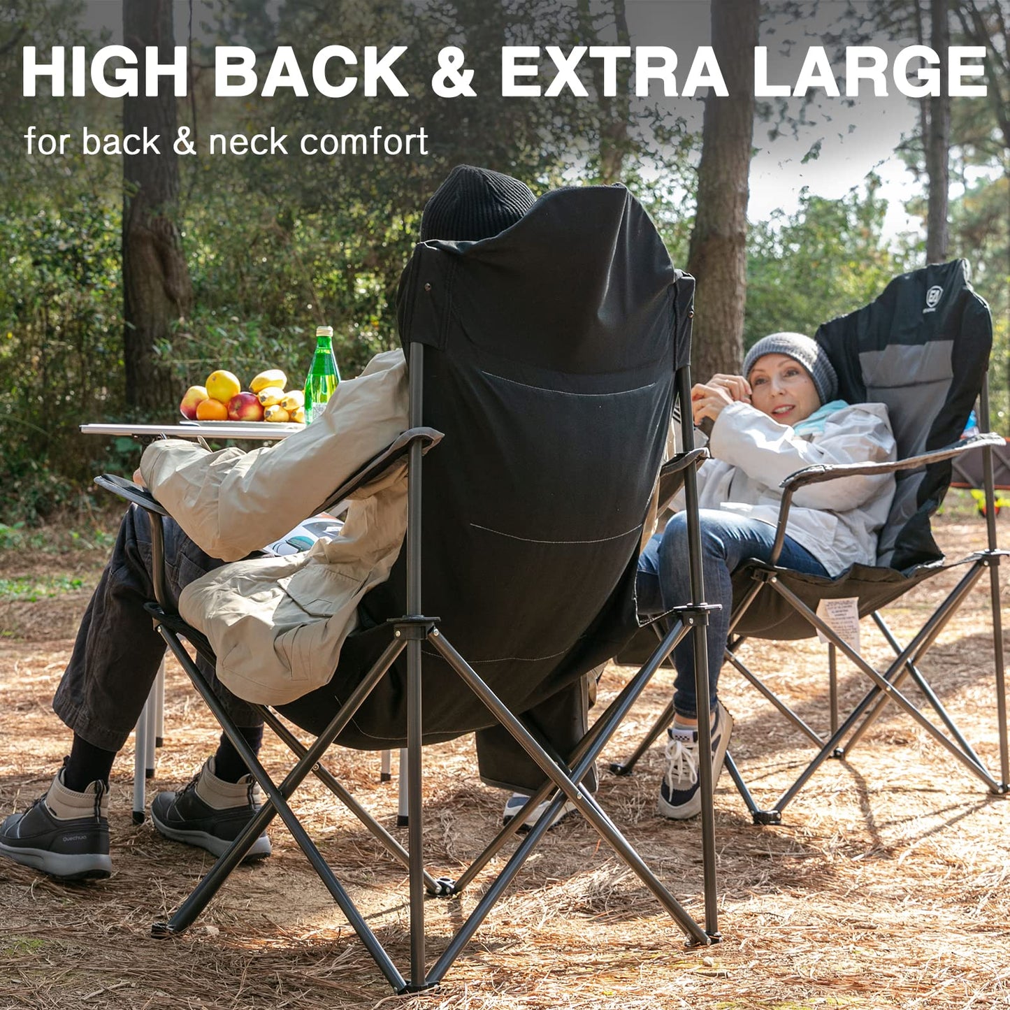- EVER ADVANCED Camping Chairs -