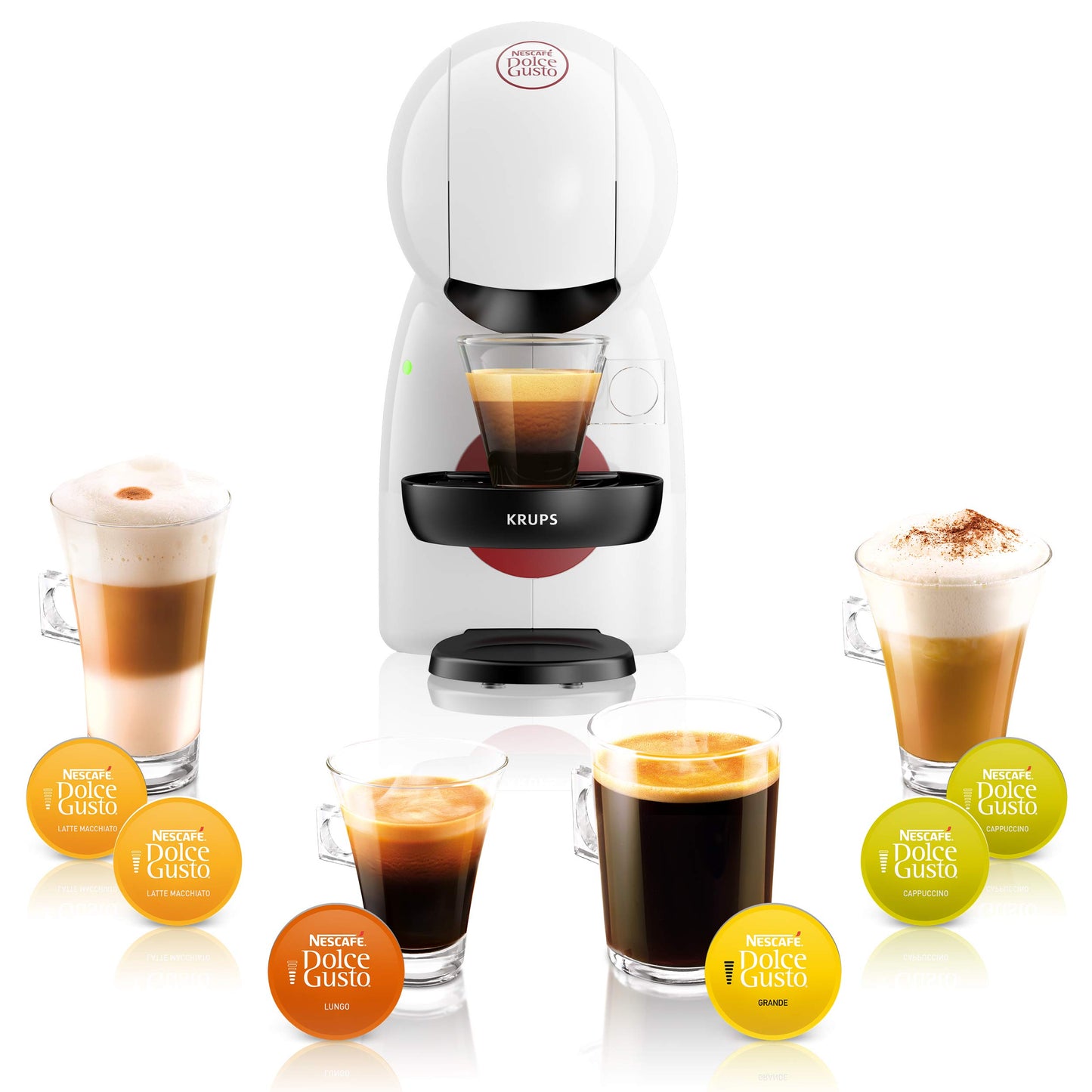 - Nescafé Dolce Gusto Piccolo XS Manual Coffee Machine -