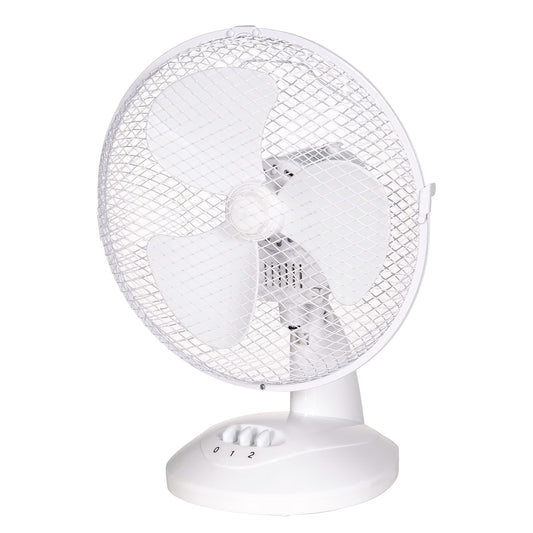 - Russell Hobbs 9" Inch | Portable Desk Fan | 2 Speeds | Wide-Angled Oscillation -
