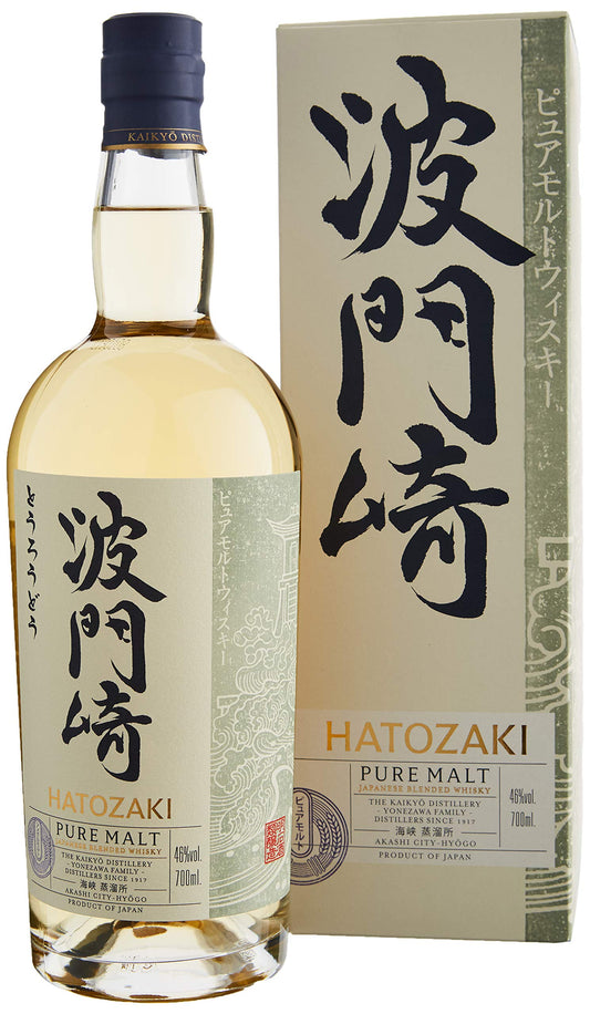 - Hatozaki Japanese Pure Malt Japanese Whisky | 70 cl -