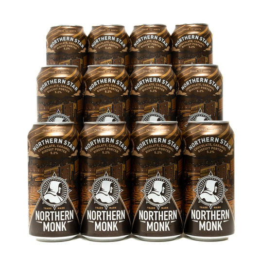 - Northern Monk Brew Dark Craft Beer | 5.2% abv | 12 x 440ml Cans -
