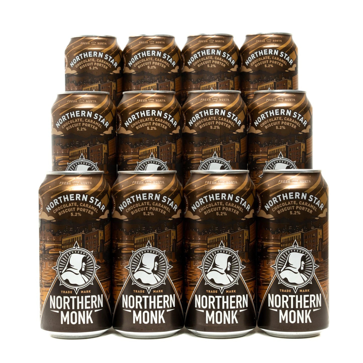 - Northern Monk Brew Dark Craft Beer | 5.2% abv | 12 x 440ml Cans -