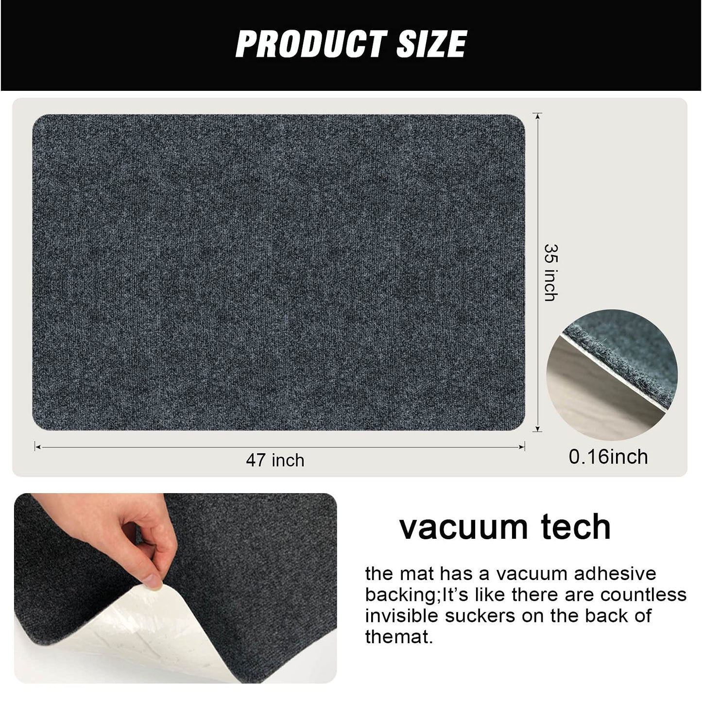 - HengLiSam Chair Mat | Chair Rolling Mat | Office Chair Mat for Hardwood -