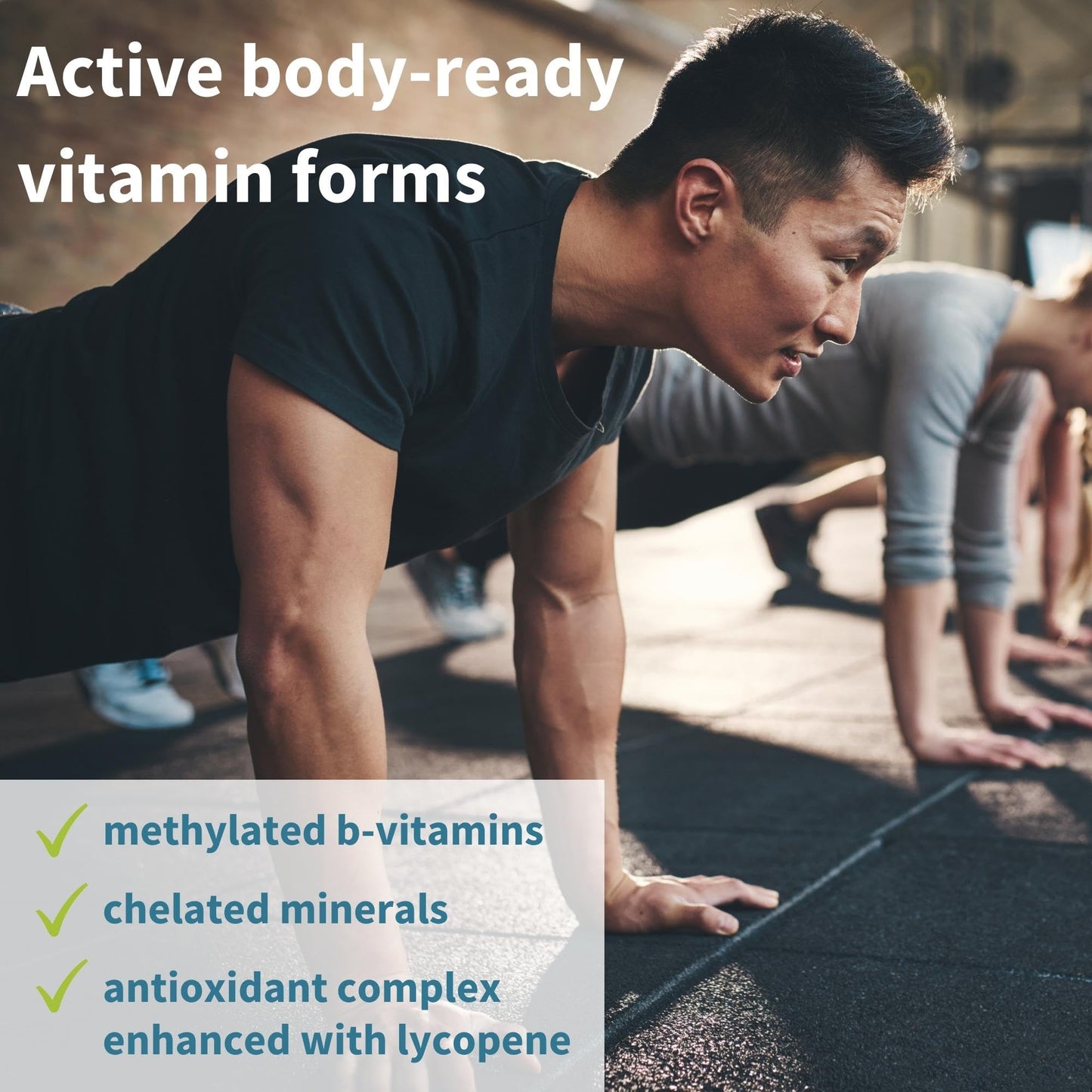 - Multivitamin & Minerals for Men | Enhanced with Lycopene | Methylated B-Vitamins -