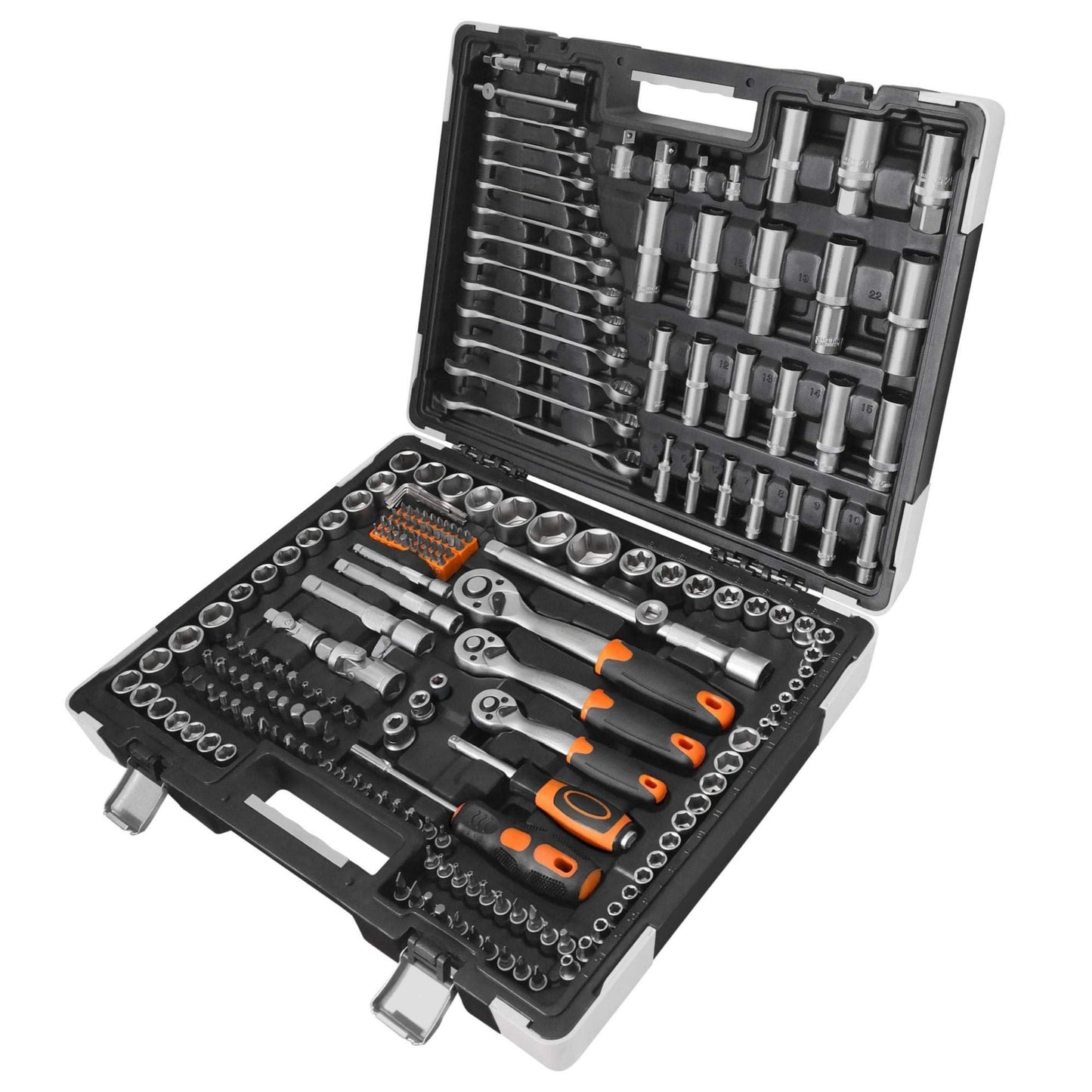 - VonHaus Socket Set - Comprising Socket Wrench, Sockets, Extension Bars, Ratchets and Torx