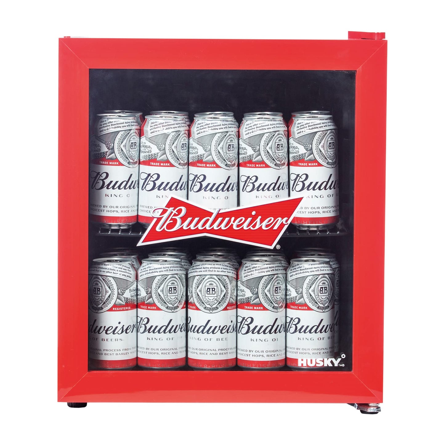 - Husky HUS-HU225 Budweiser Drinks Cooler -
