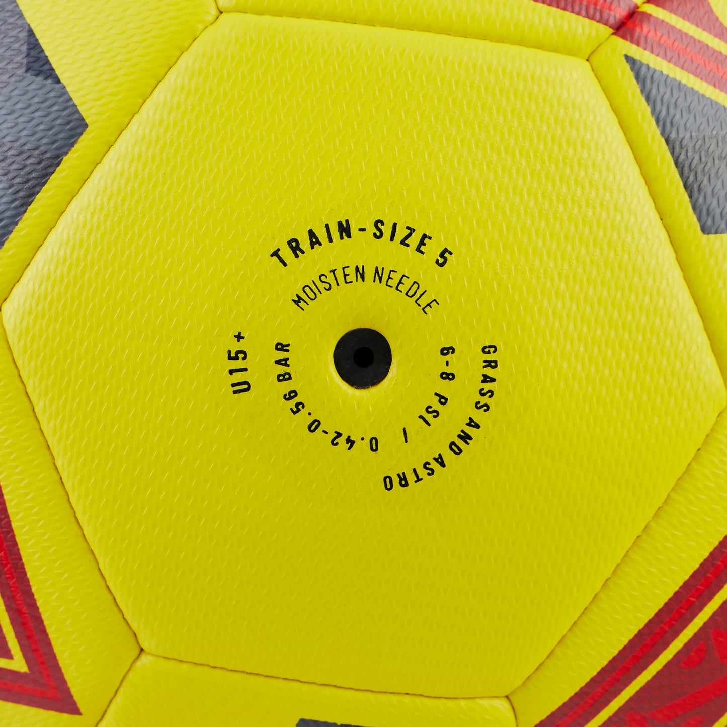 - Mitre Training FA Cup Football | High Performance Training Ball | Yellow/Grey/Red | Size 5 -