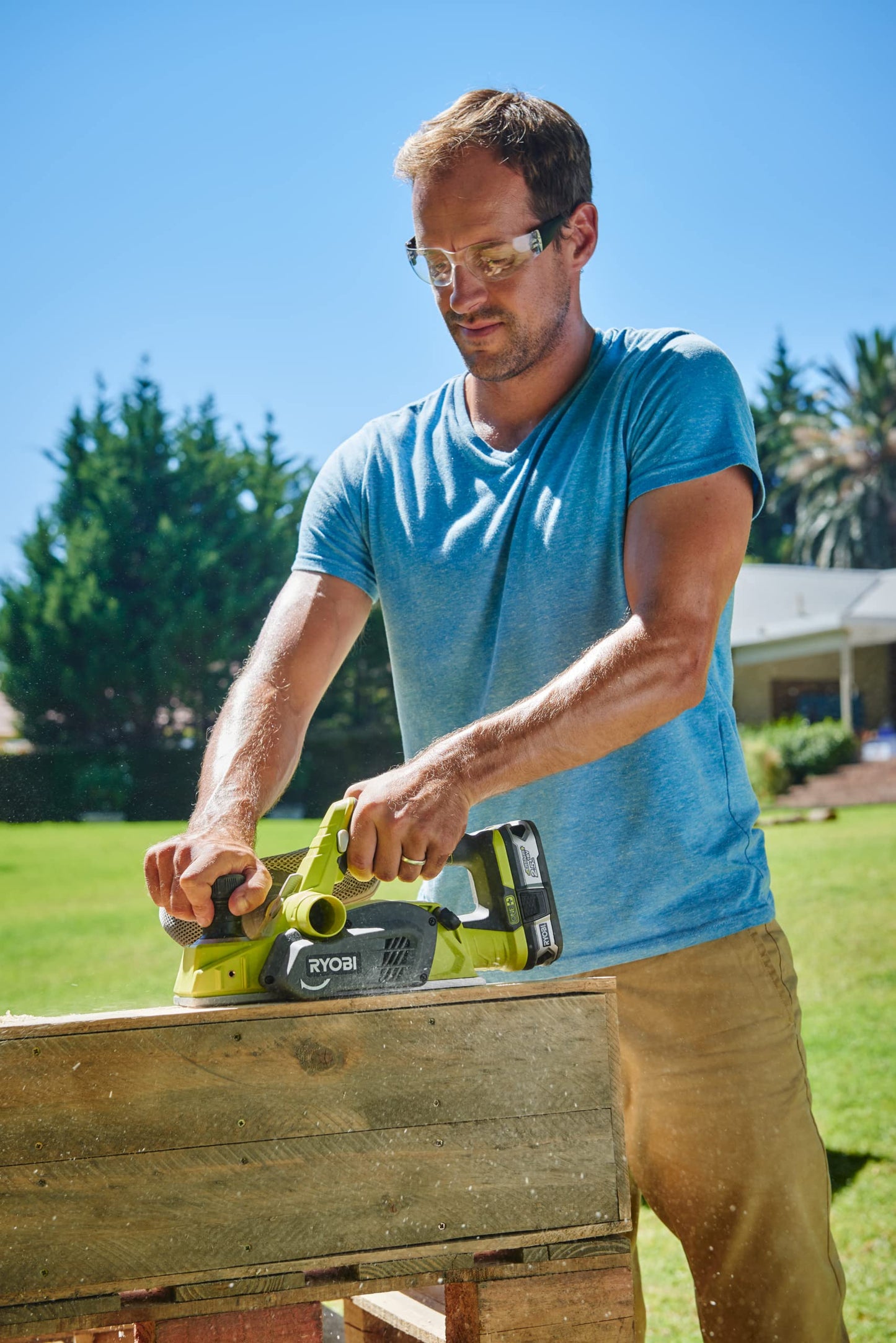 - Ryobi R18PL-0 18V ONEPlus | Cordless Planer | (Body Only) -